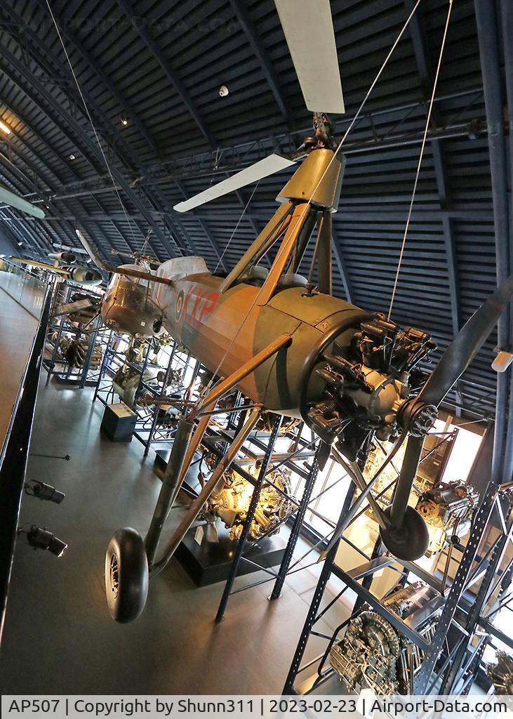 AP507, Avro 671 Rota I (Cierva C-30A) C/N R3/CA/40, Preserved in London Science Museum