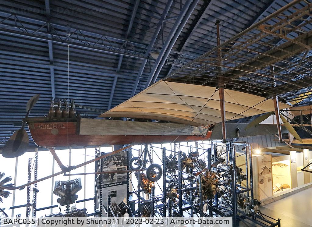 BAPC055, 1910 Levavasseur Antionette VII C/N BAPC.055, Preserved in London Science Museum