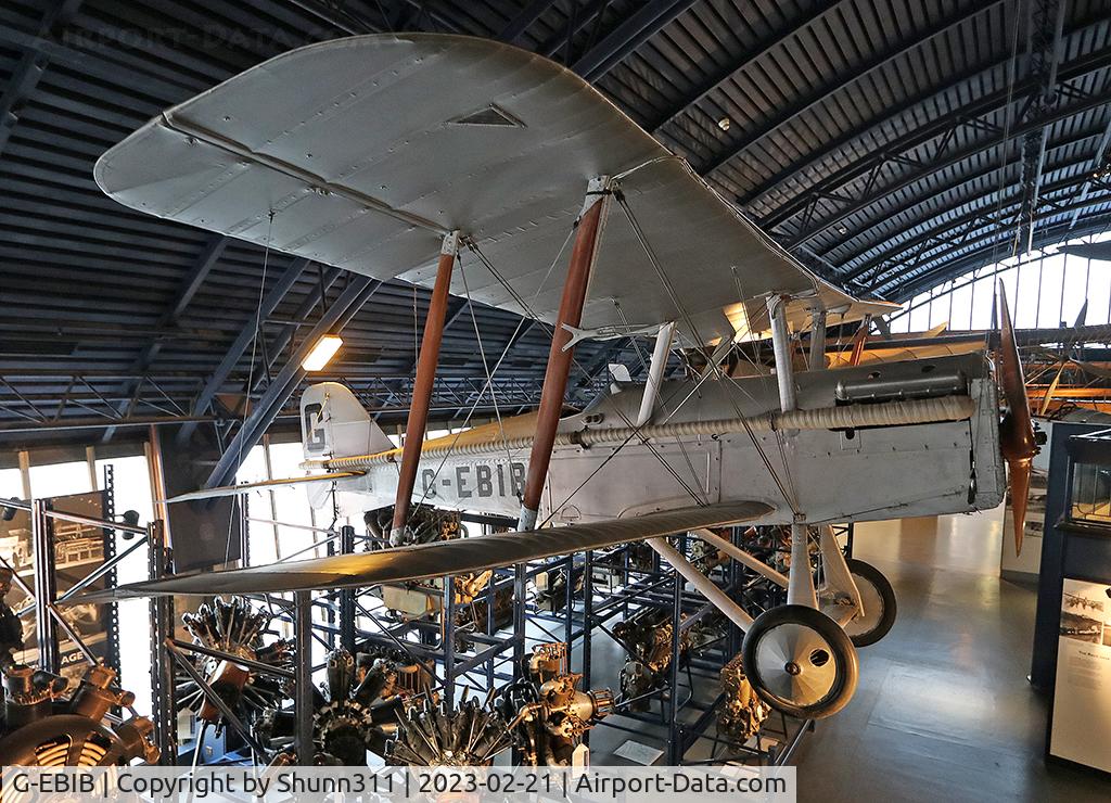 G-EBIB, Royal Aircraft Factory SE-5A C/N 688/2404, Preserved in London Science Museum