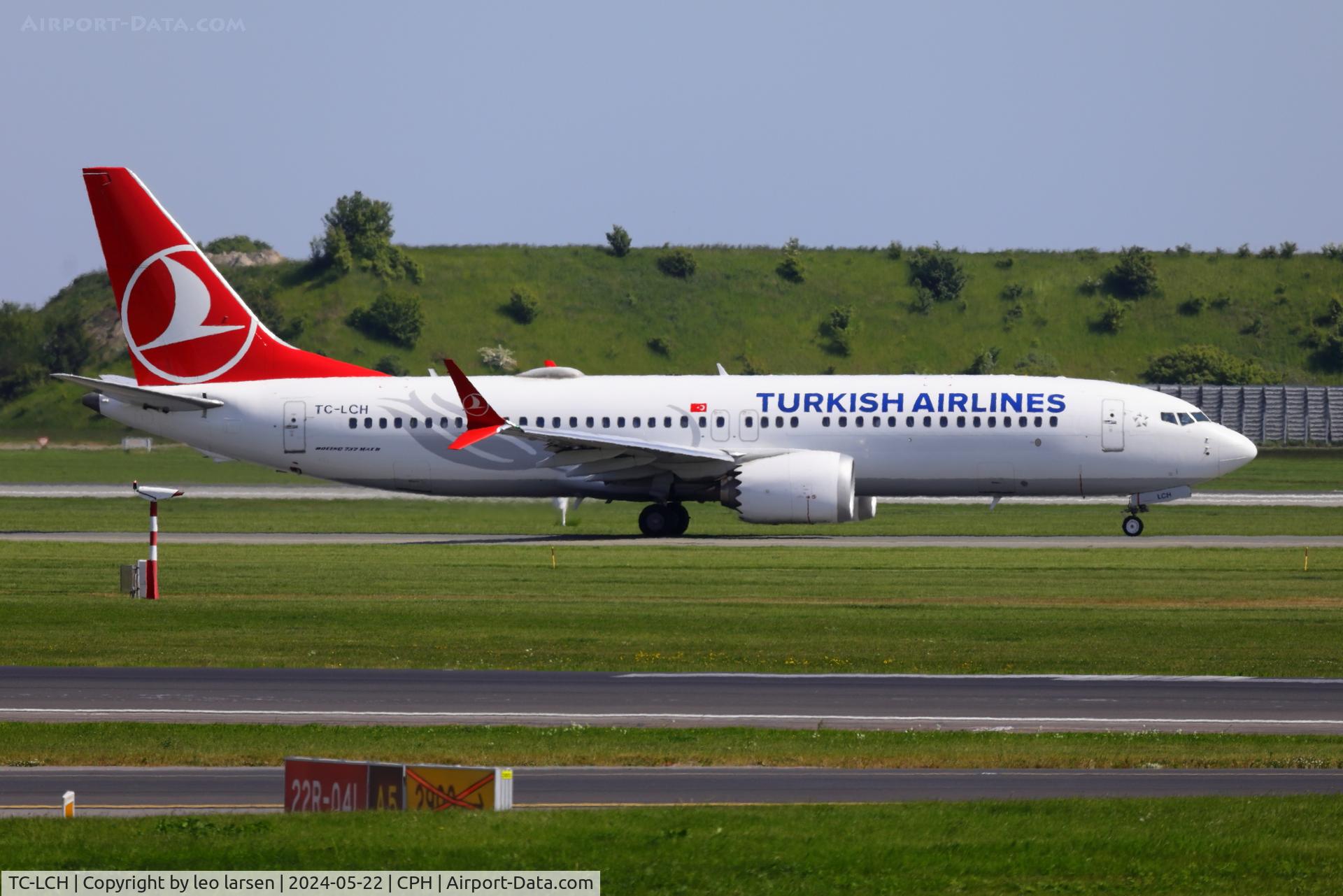 TC-LCH, Boeing 737-8 MAX C/N 60040, Copenhagen 22.5.2024