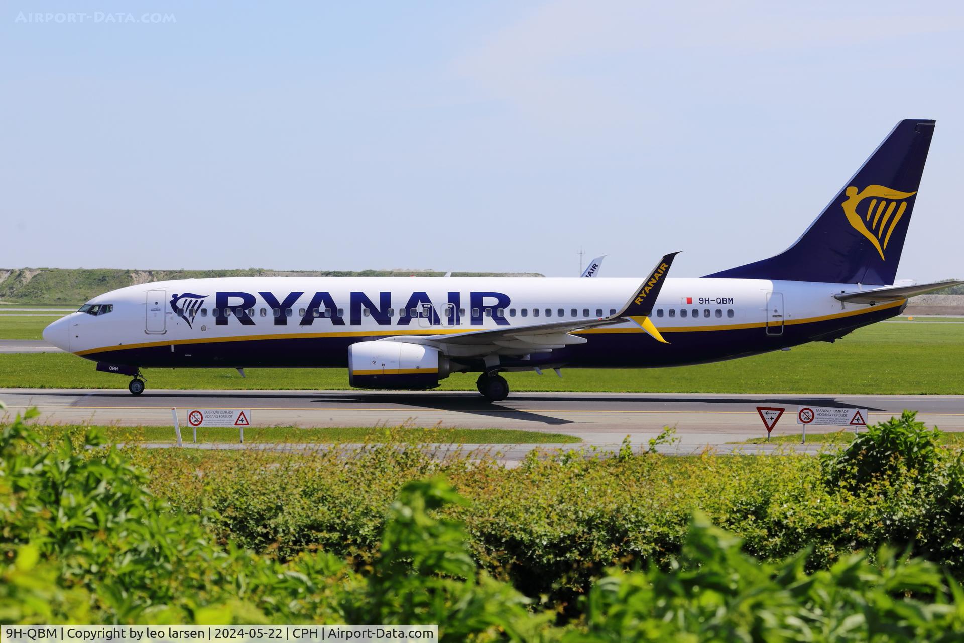 9H-QBM, 2015 Boeing 737-8AS C/N 44708, Copenhagen 22.5.2024