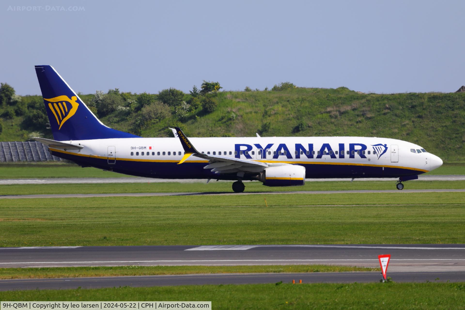 9H-QBM, 2015 Boeing 737-8AS C/N 44708, Copenhagen 22.5.2024
