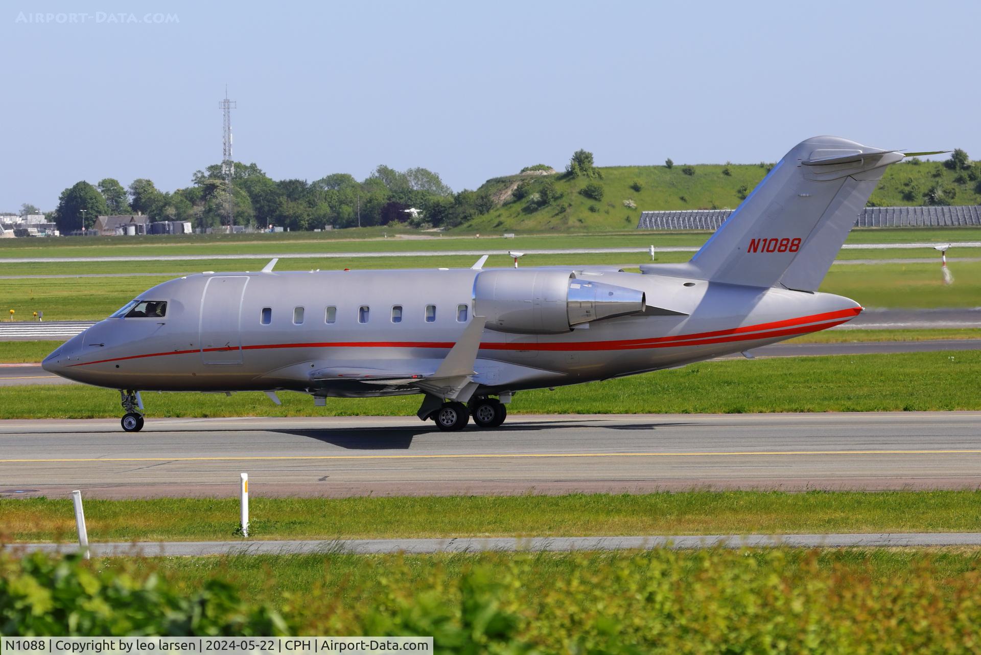 N1088, 2009 Bombardier Challenger 605 (CL-600-2B16) C/N 5798, Copenhagen 22.5.2024