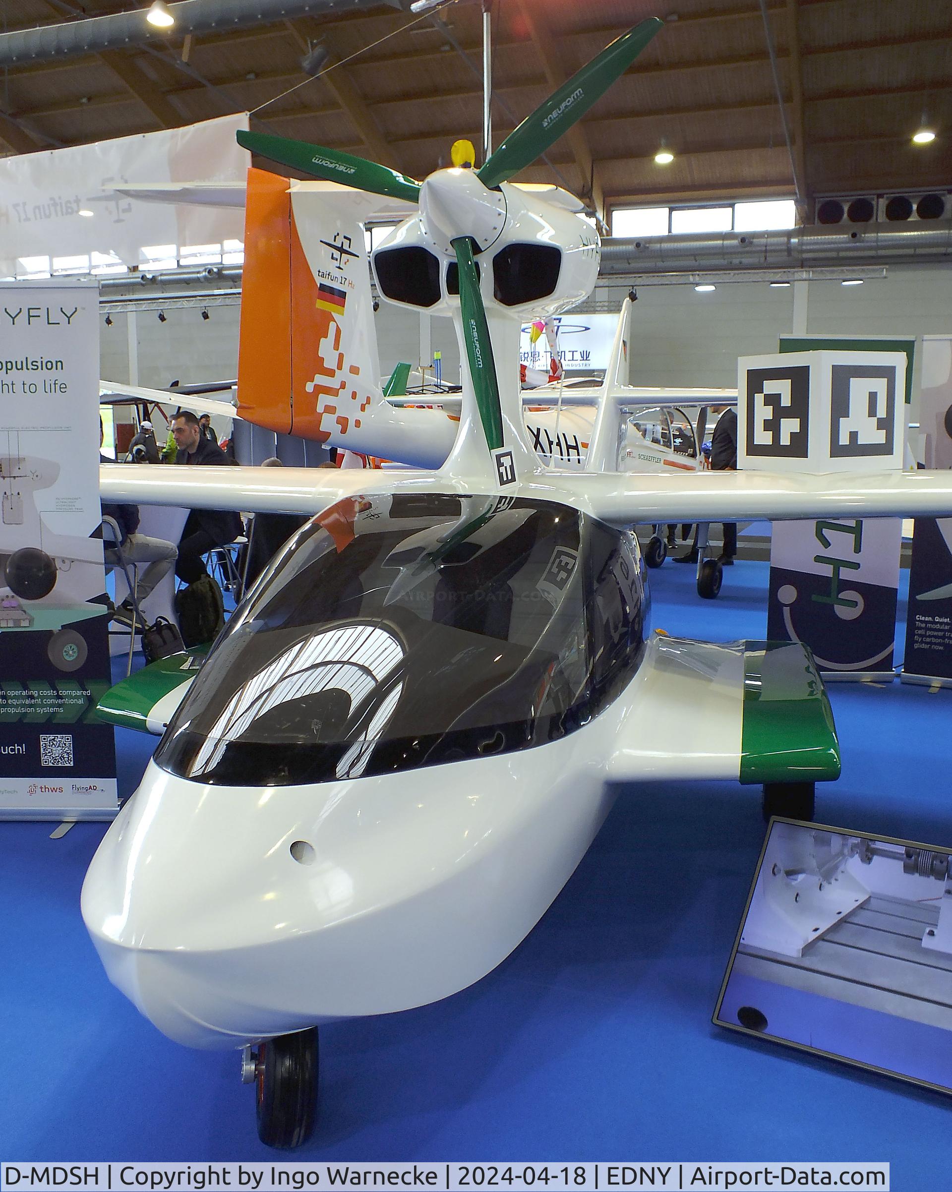 D-MDSH, 2024 Kasaero / PS-HyTech / Dornier DS-2C/HY C/N 01, Kasaero/PS-HyTech/Dornier DS-2C/HY demonstrator with electric motor powered by HYFLY H167 fuel cell, at the AERO 2024, Friedrichshafen