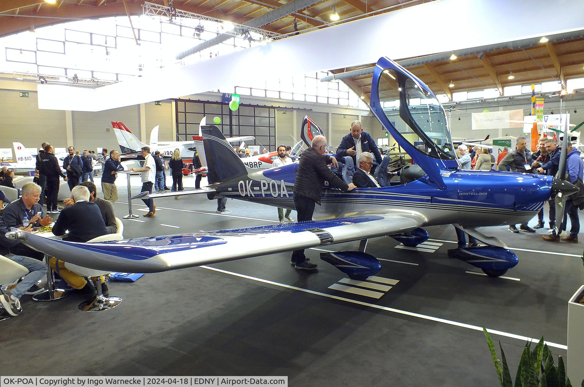 OK-POA, 2024 BRM Aero Bristell B23-915 C/N 133, BRM Aero Bristell B23-915 Turbo at the AERO 2024, Friedrichshafen