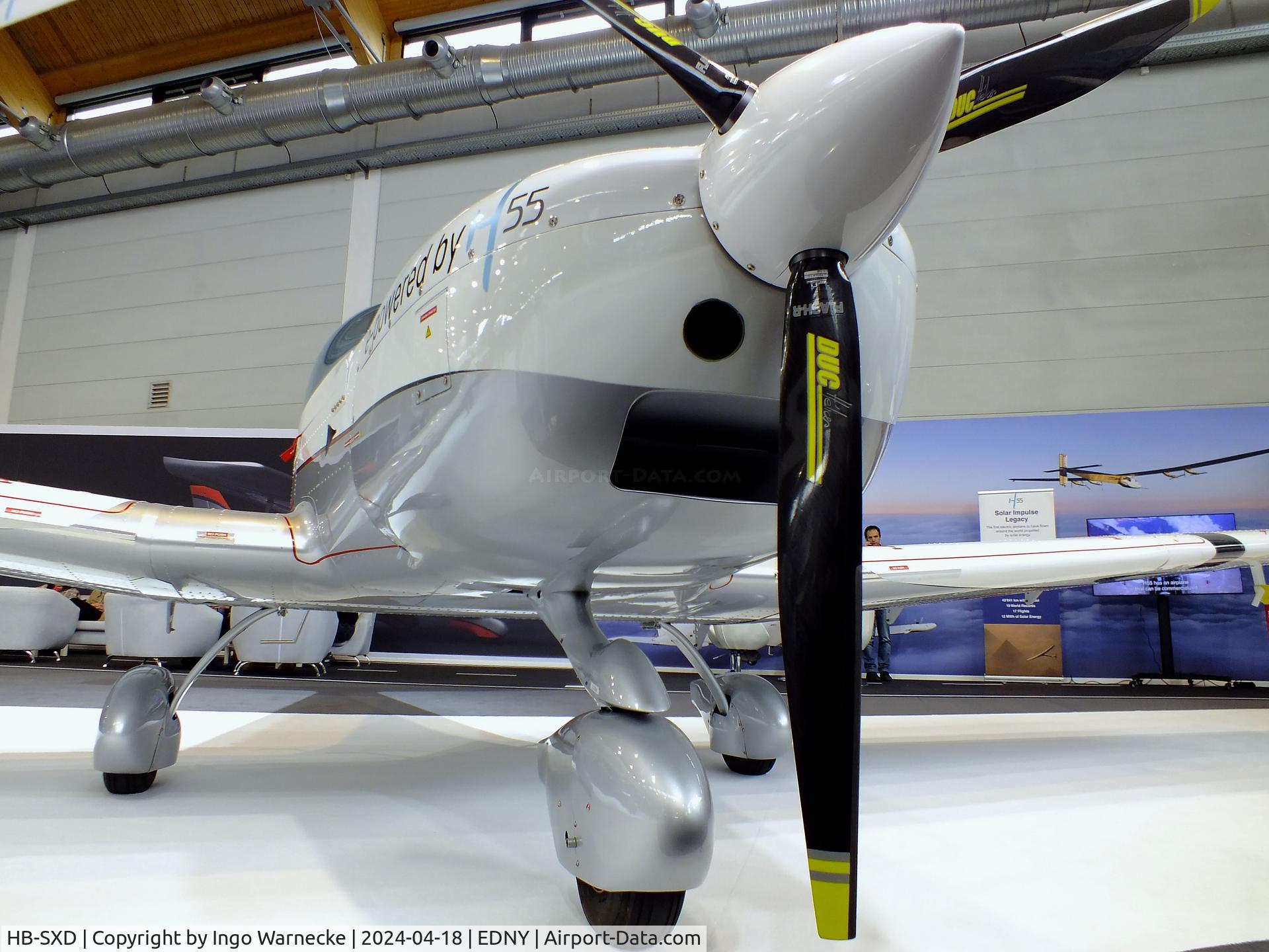 HB-SXD, 2019 BRM Aero B23 H55 Energic C/N 03/2019, BRM Aero Bristell/H55 B23 Energic with electric motor at the AERO 2024, Friedrichshafen