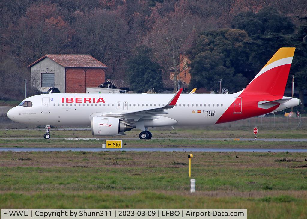 F-WWIJ, 2023 Airbus A320-251N C/N 11359, C/n 11359 - To be EC-NZP