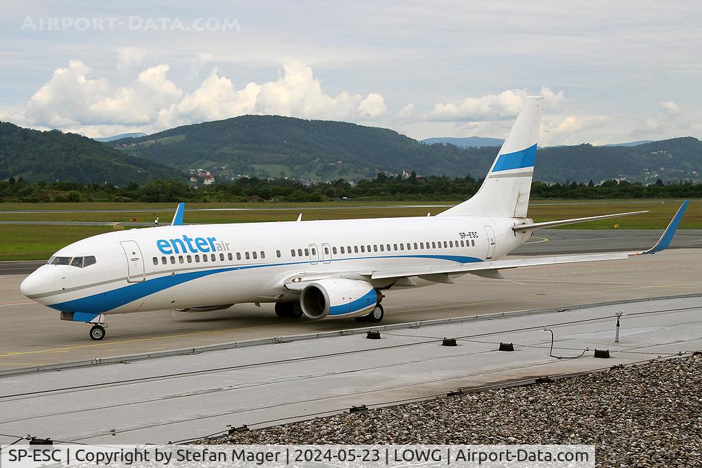 SP-ESC, 2001 Boeing 737-8AS C/N 29933, Enter Air B737-800 @GRZ