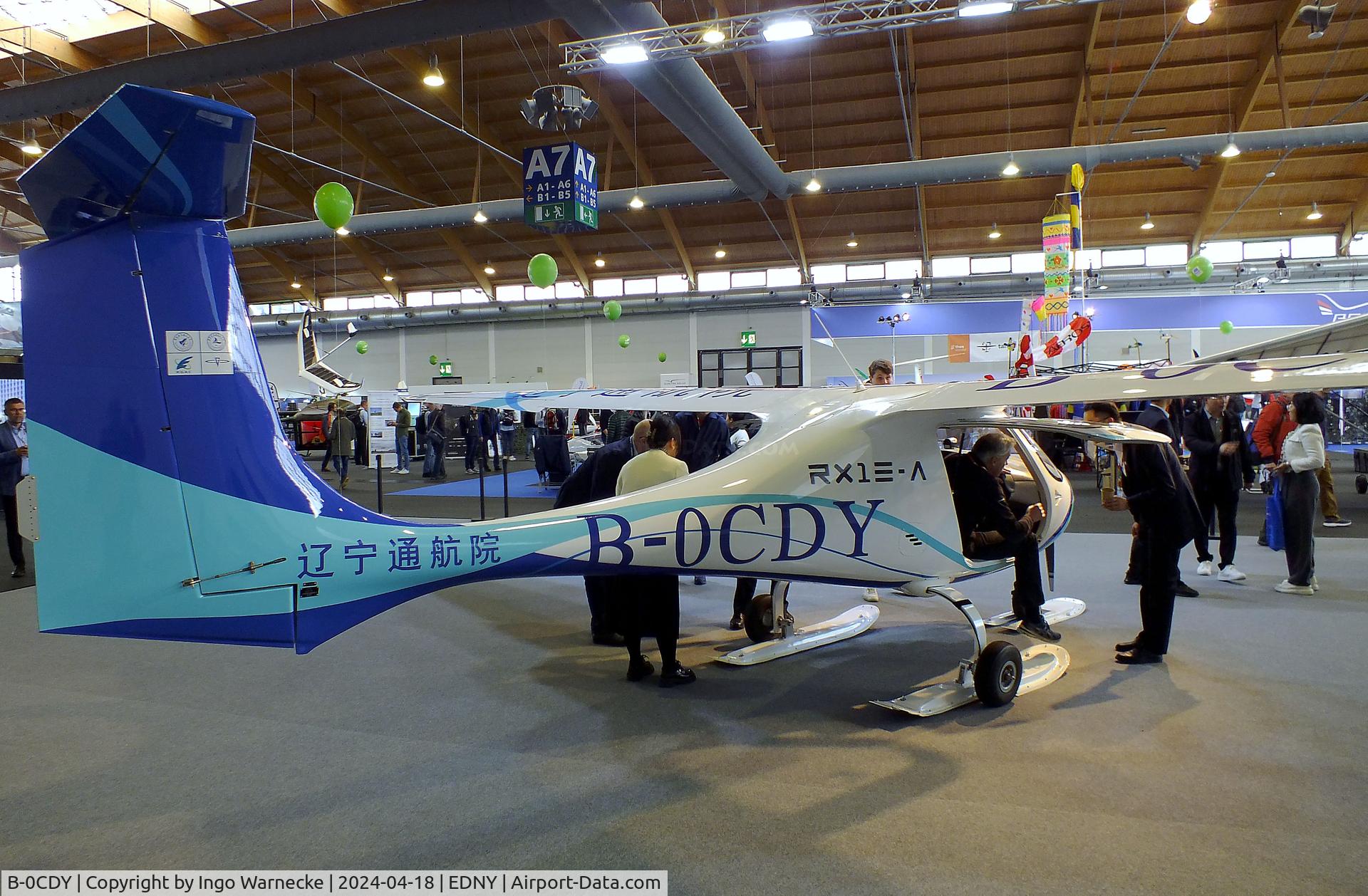 B-0CDY, Rhyen Aircraft Industry RX1E-A C/N not found_B-0CDY, Rhyen Aircraft Industry (Liaoning Ruixiang) RX1E-A with electric motor at the AERO 2024, Friedrichshafen