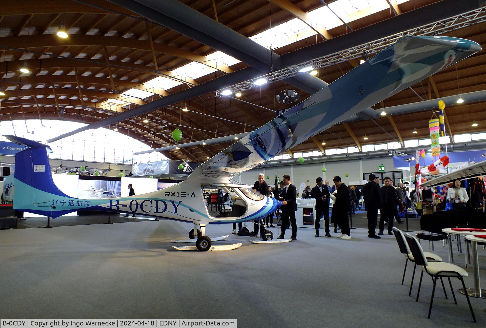 B-0CDY, Rhyen Aircraft Industry RX1E-A C/N not found_B-0CDY, Rhyen Aircraft Industry (Liaoning Ruixiang) RX1E-A with electric motor at the AERO 2024, Friedrichshafen