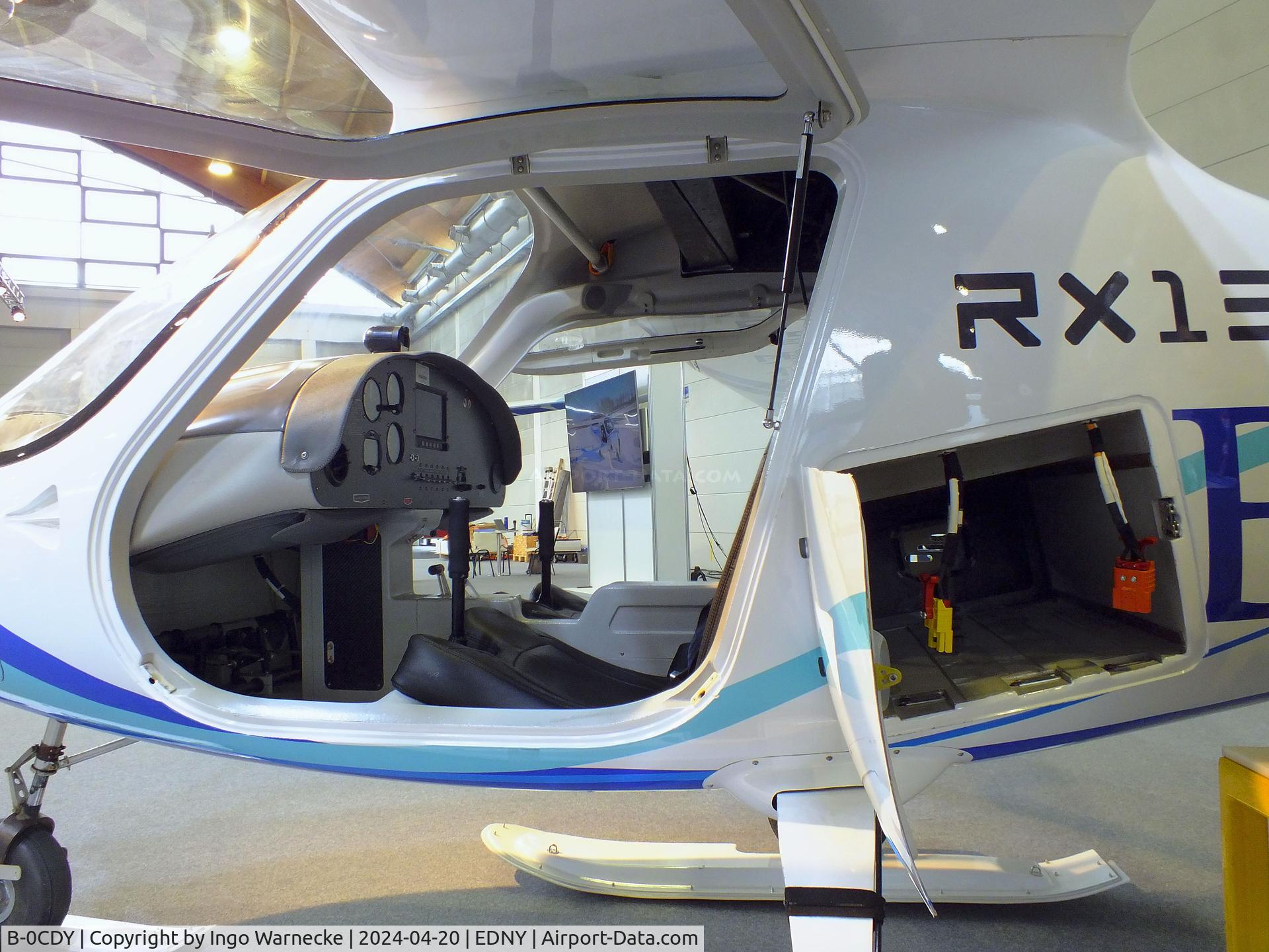 B-0CDY, Rhyen Aircraft Industry RX1E-A C/N not found_B-0CDY, Rhyen Aircraft Industry (Liaoning Ruixiang) RX1E-A with electric motor at the AERO 2024, Friedrichshafen #c