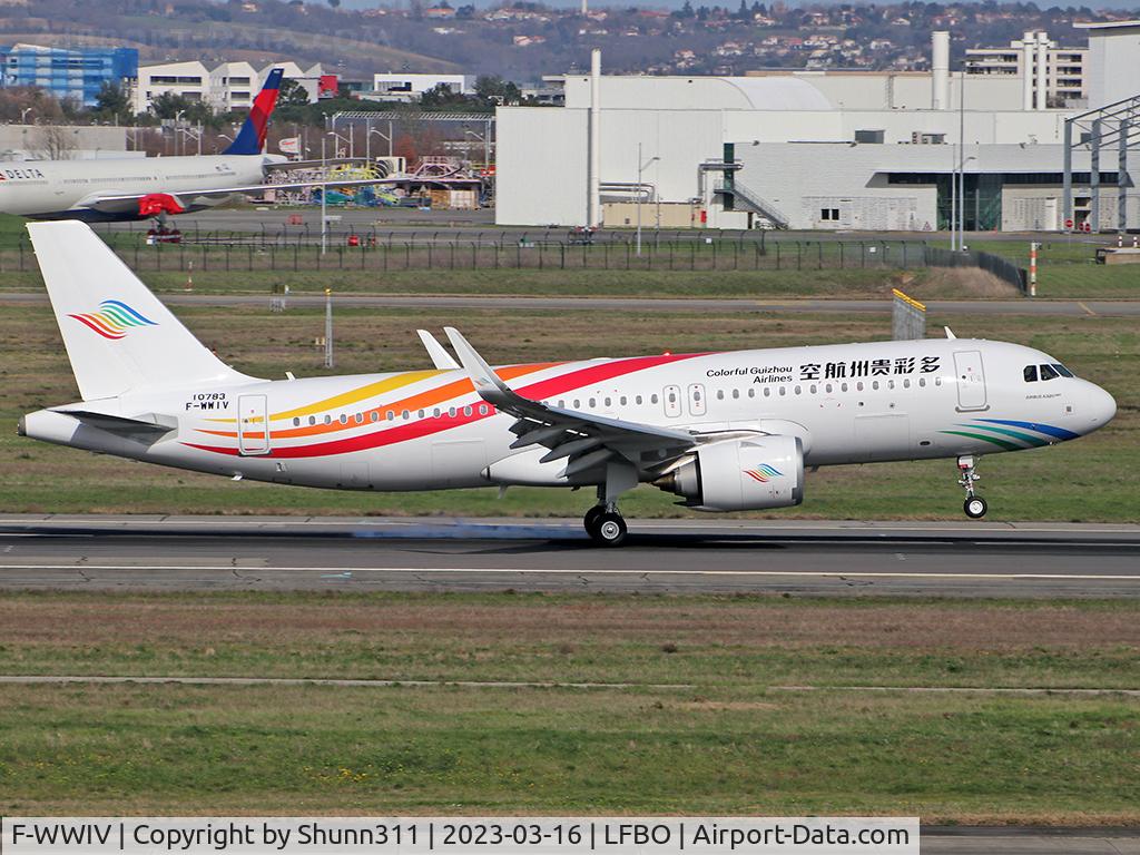 F-WWIV, 2022 Airbus A320-251N C/N 10783, /n 10783 - To be B-329J