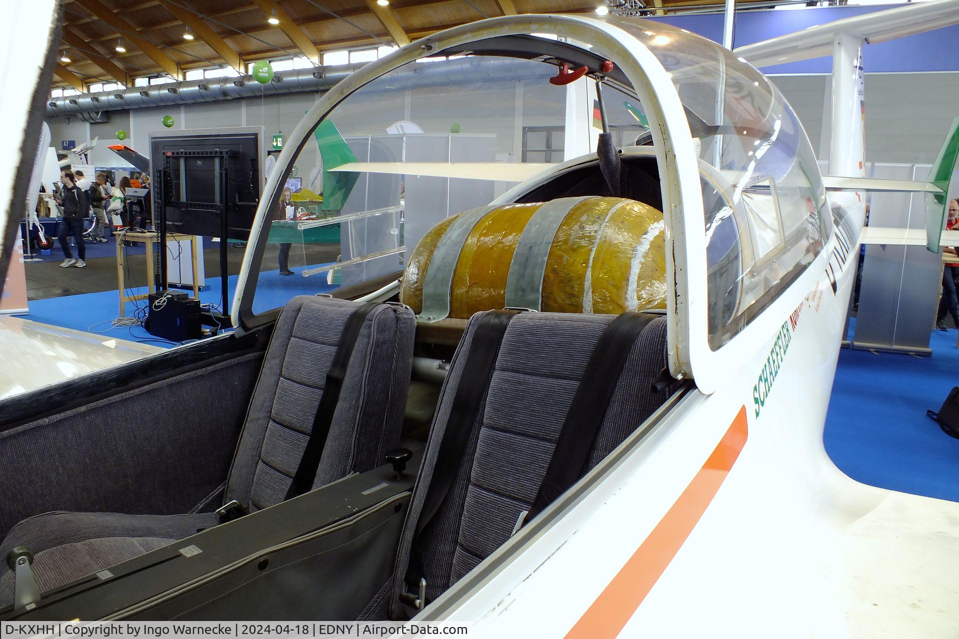 D-KXHH, Valentin / THWS Taifun 17 H2 C/N not found_D-KXHH, Valentin / THWS (Technical University of Applied Sciences Würzburg-Schweinfurt) Taifun 17 H2 with electric motor powered by fuel cell at the AERO 2024, Friedrichshafen #c