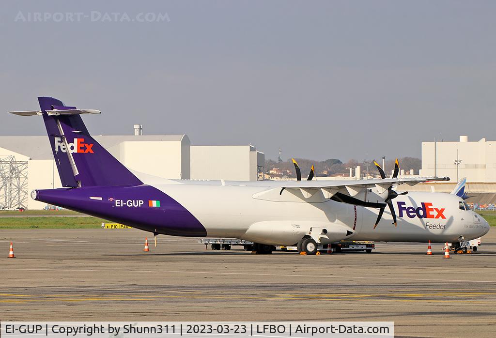 EI-GUP, 2021 ATR 72-600F C/N 1700, Parked at the Cargo apron
