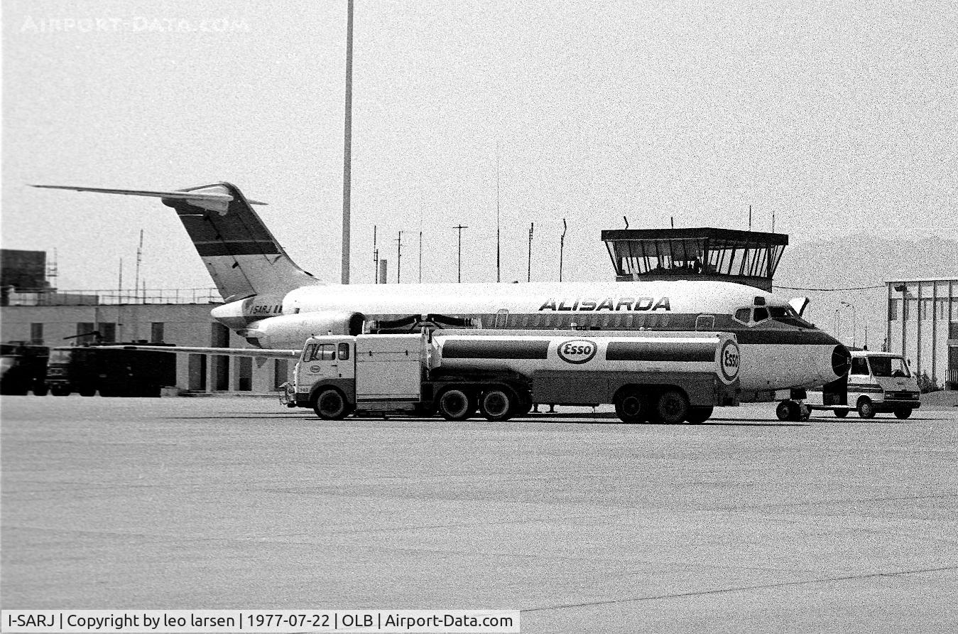 I-SARJ, 1965 Douglas DC-9-14 C/N 45702, Olbia 22.7.1977