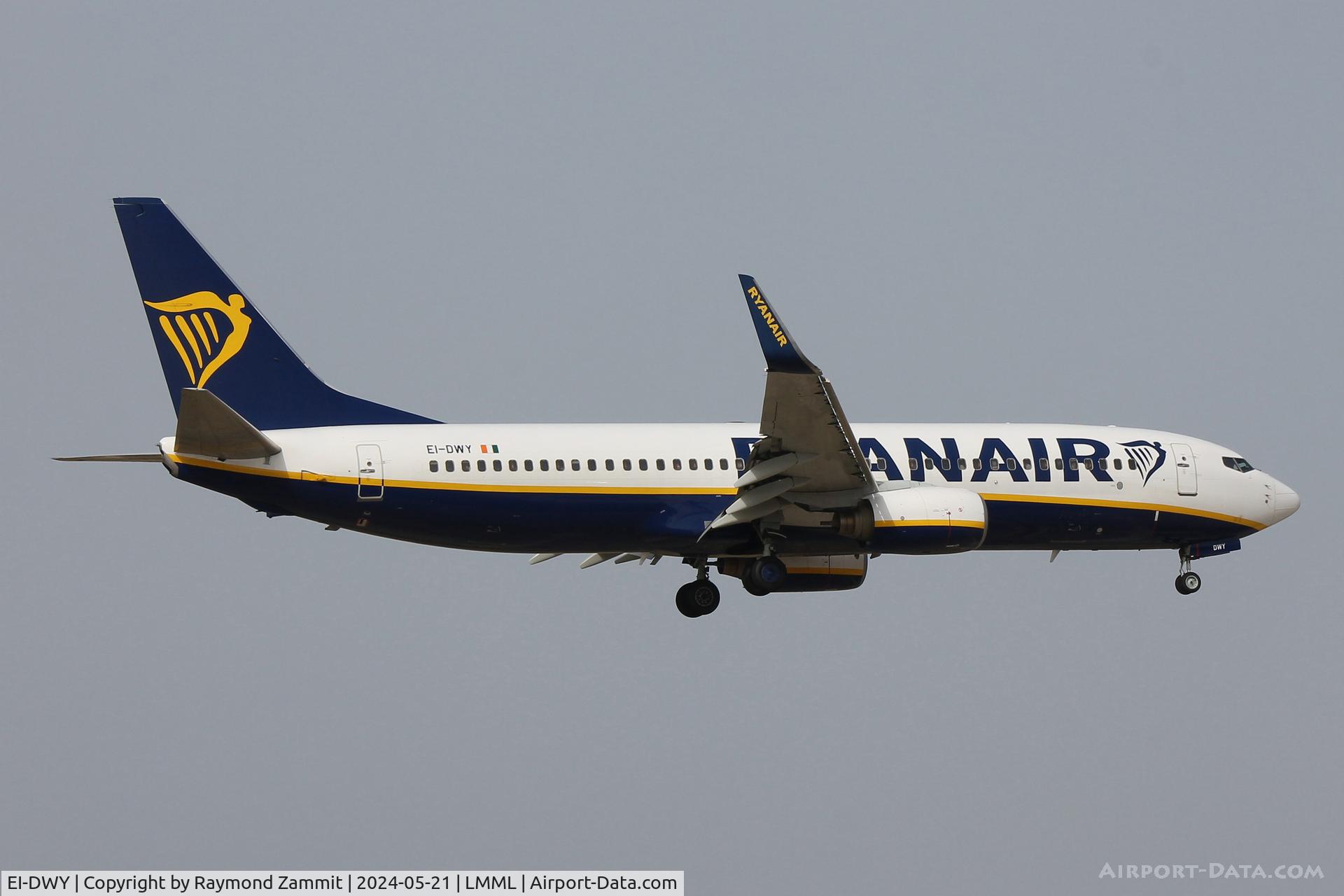 EI-DWY, 2008 Boeing 737-8AS C/N 33638, B737-800 EI-DWY Ryanair