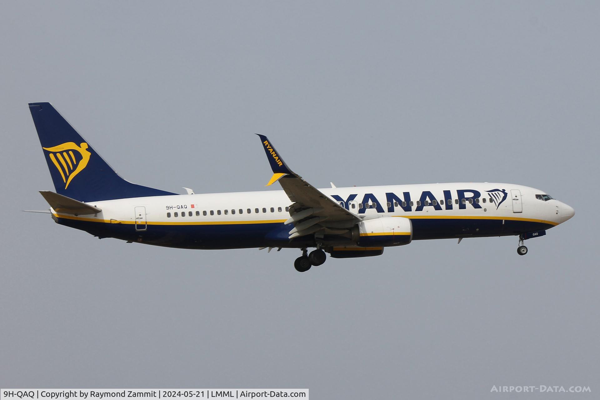 9H-QAQ, 2018 Boeing 737-800 C/N 44822, B737-800 9H-QAQ Malta Air