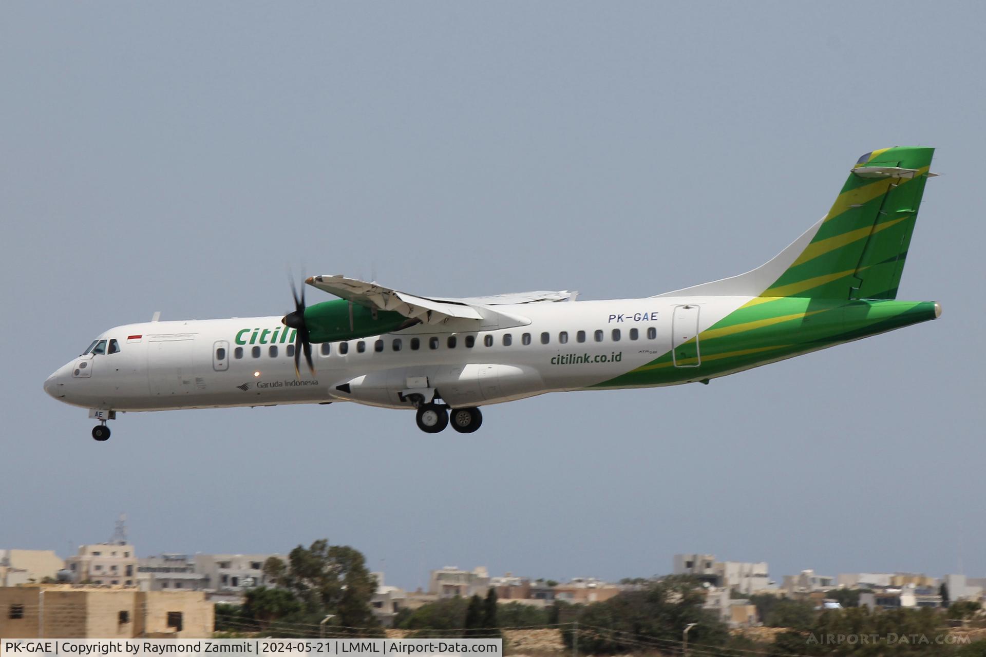 PK-GAE, 2014 ATR 72-600 C/N 1149, ATR 72 PK-GAE Garuda Indonesia