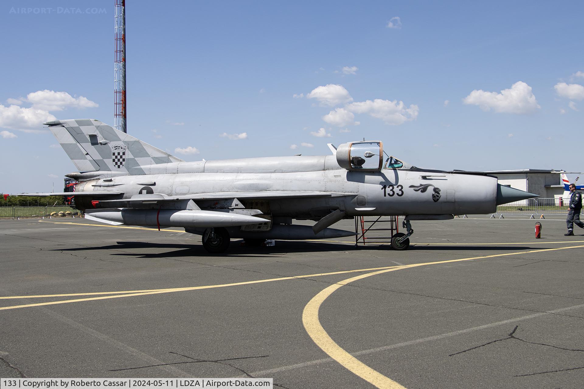 133, Mikoyan-Gurevich MiG-21 C/N 75030406, AirVG 24