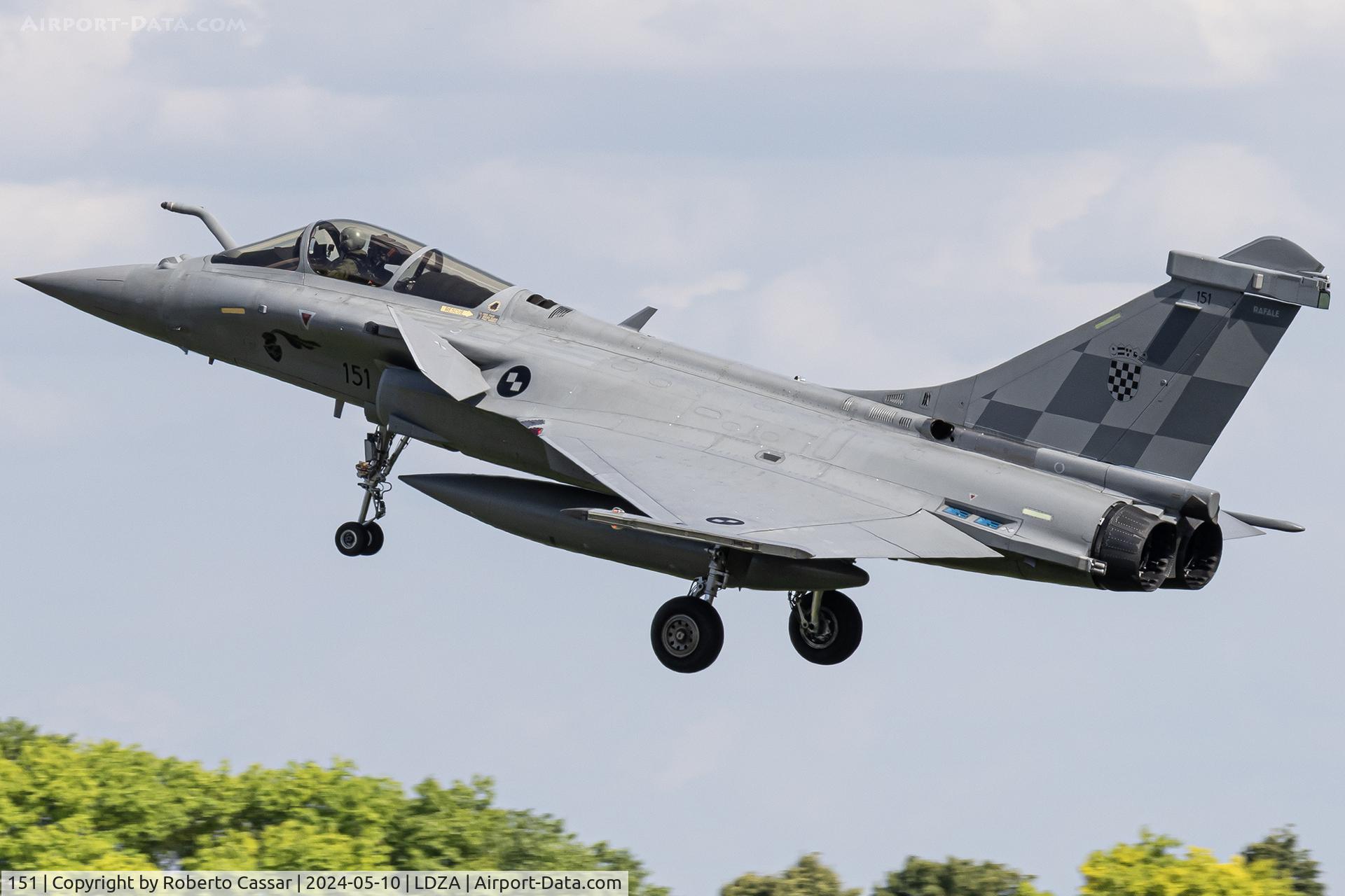 151, Dassault Rafale C C/N 00000, Franjo Tu?man International Airport Zagreb