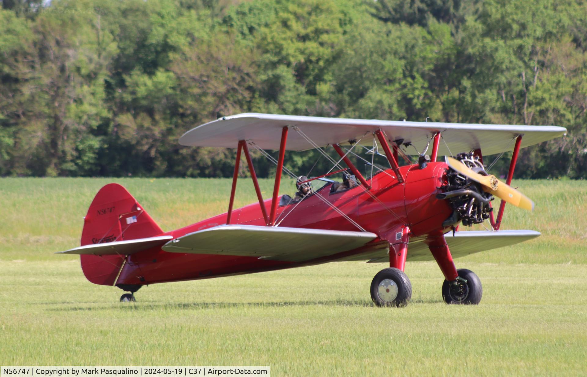 N56747, 1942 Boeing D75N1 C/N 75-4036, Stearman