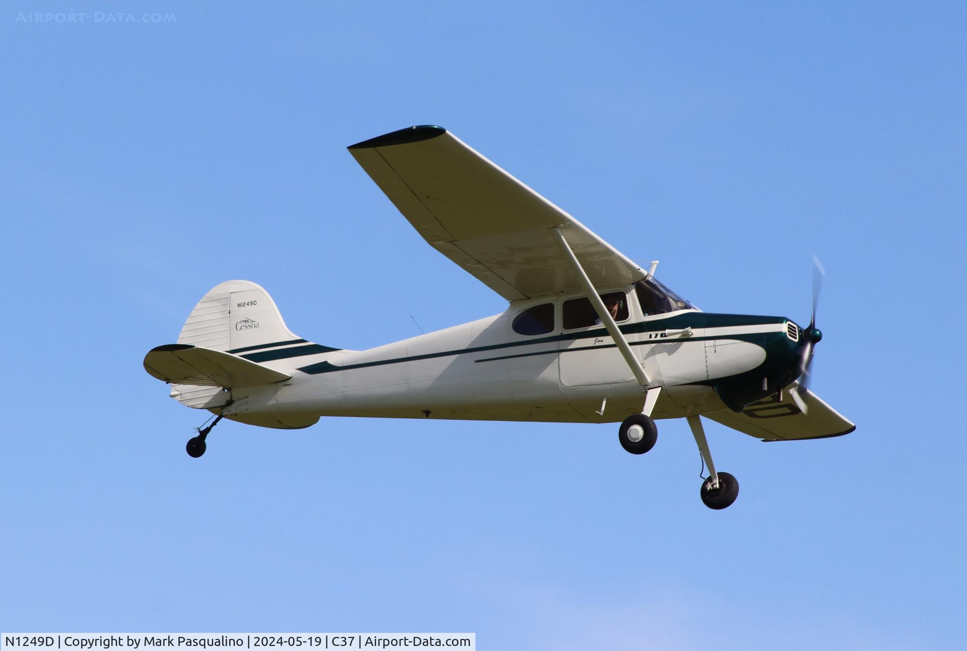 N1249D, 1951 Cessna 170A C/N 20121, Cessna 170A