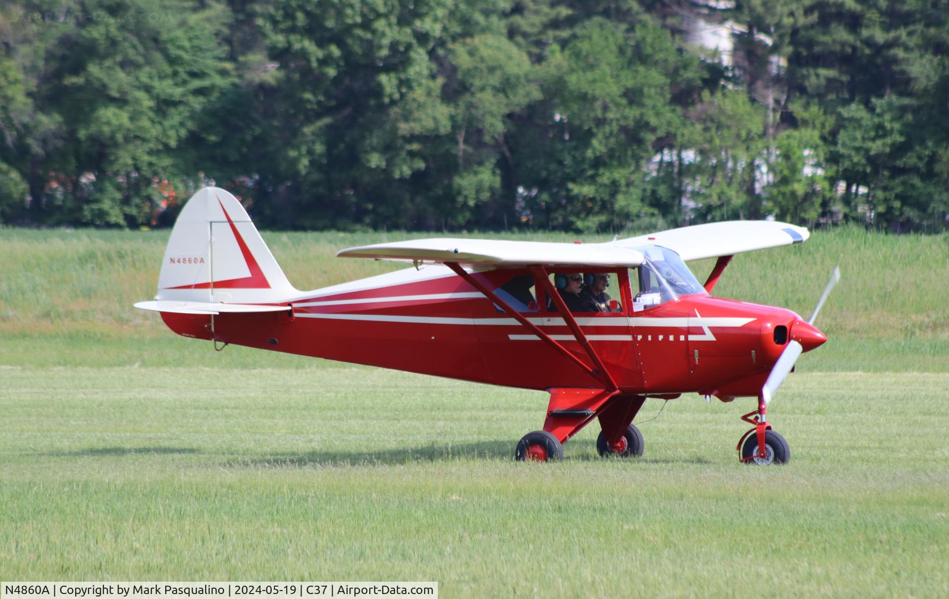 N4860A, 1956 Piper PA-22-150 C/N 22-4019, Piper PA-22-150