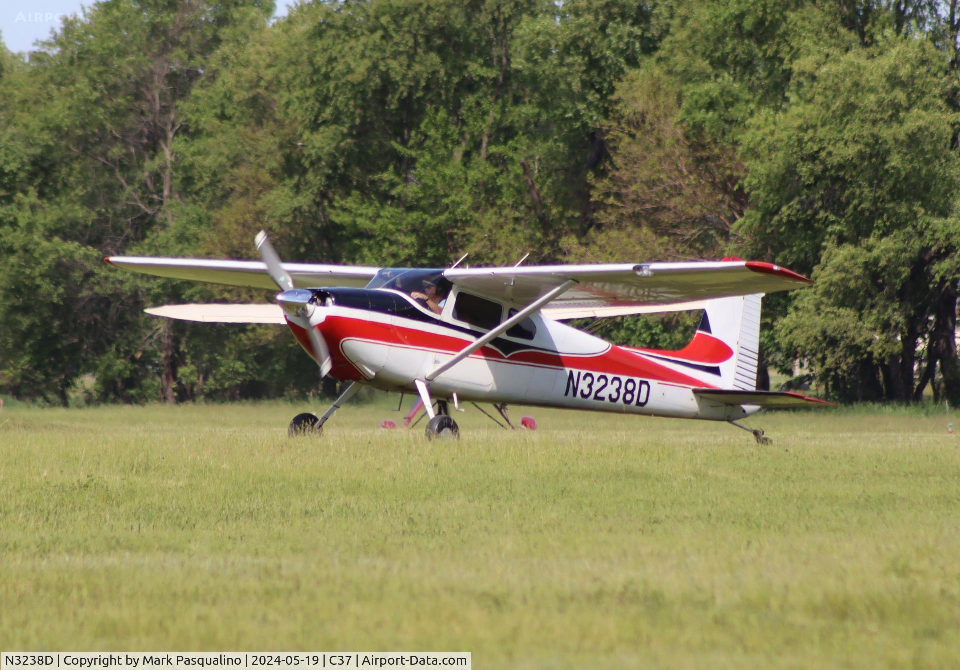 N3238D, 1955 Cessna 180 C/N 32036, Cessna 180