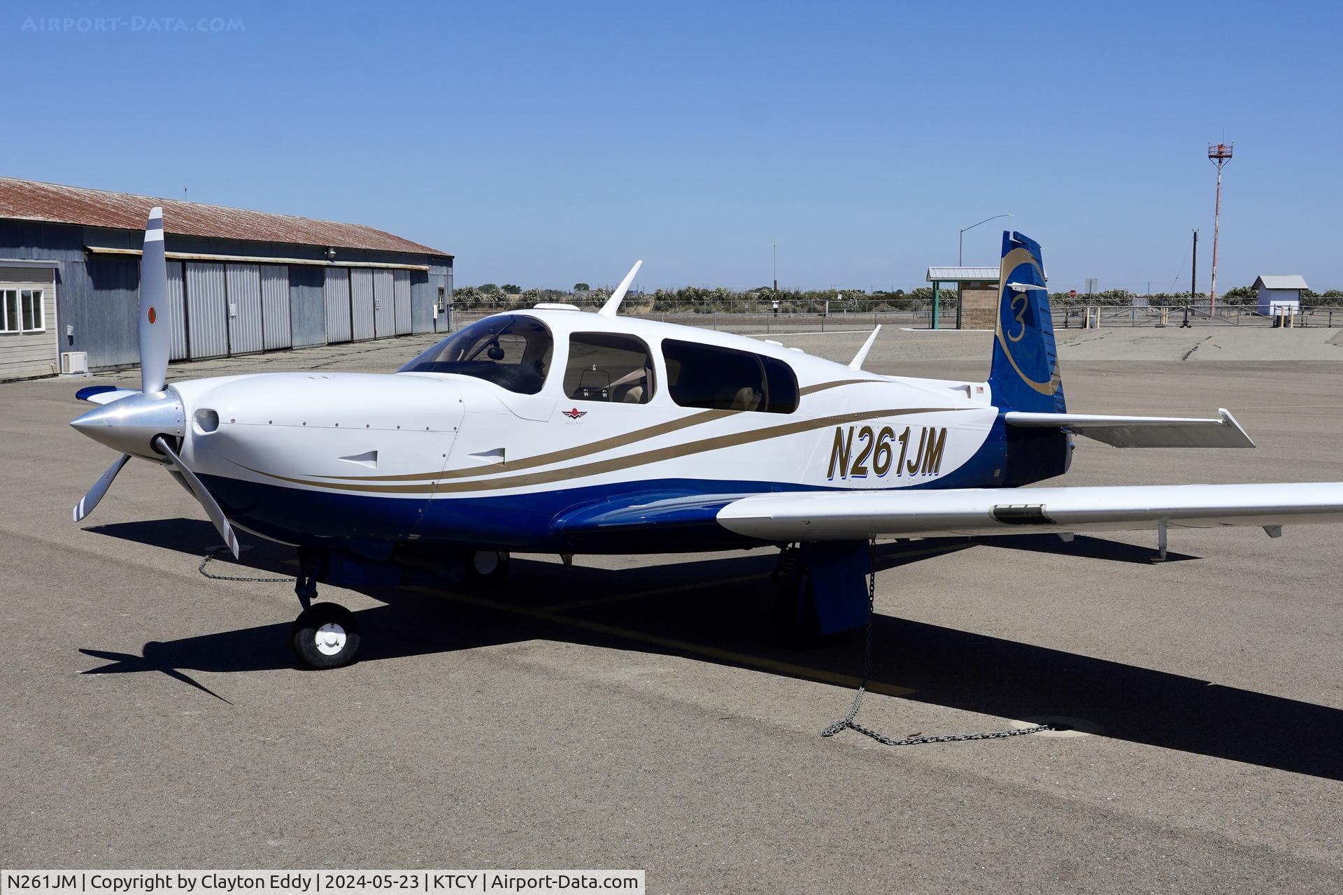 N261JM, 2007 Mooney M20R Ovation C/N 29-0475, Tracy Airport California 2024.