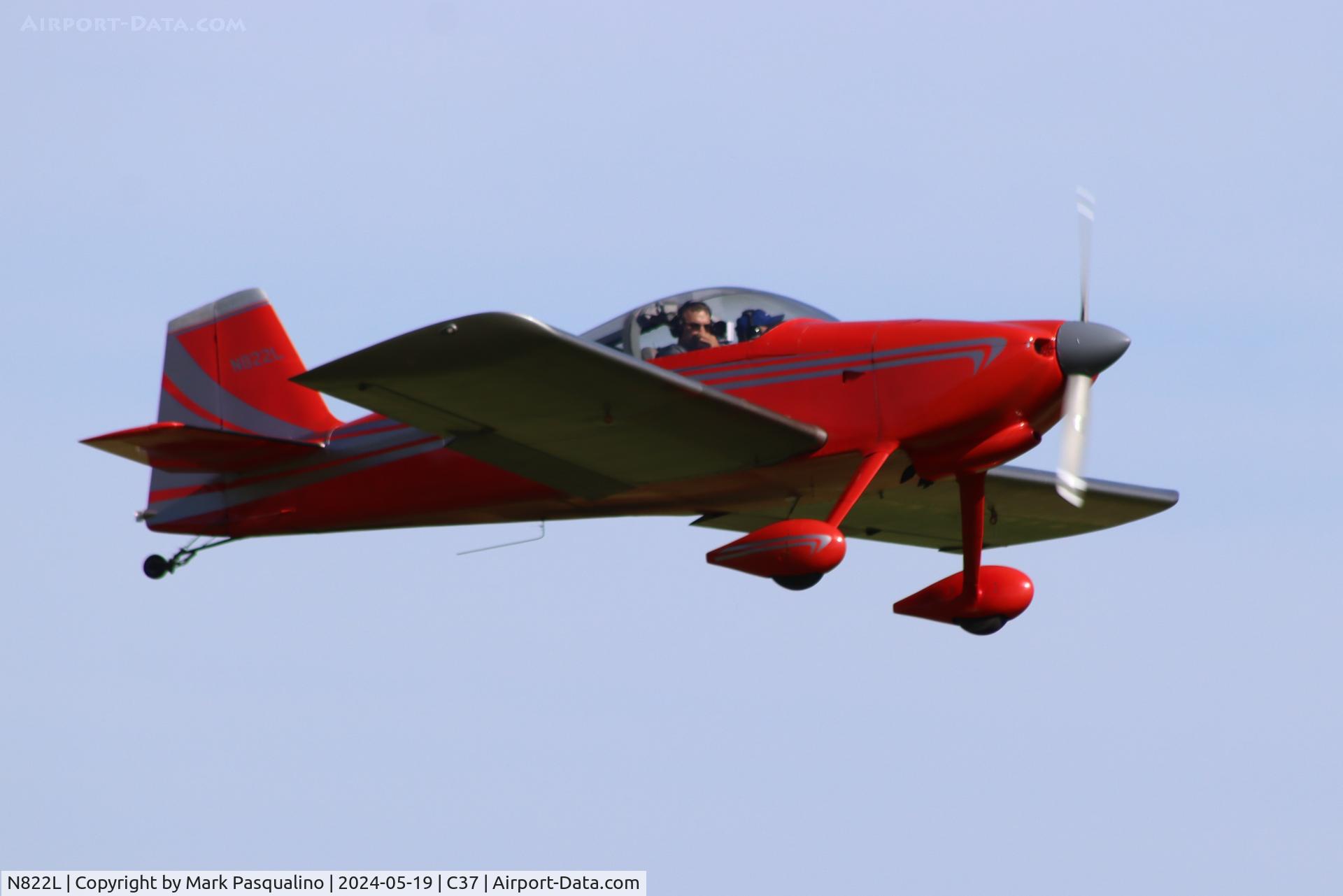 N822L, 1994 Van's RV-6 C/N DR2A, Vans RV-6