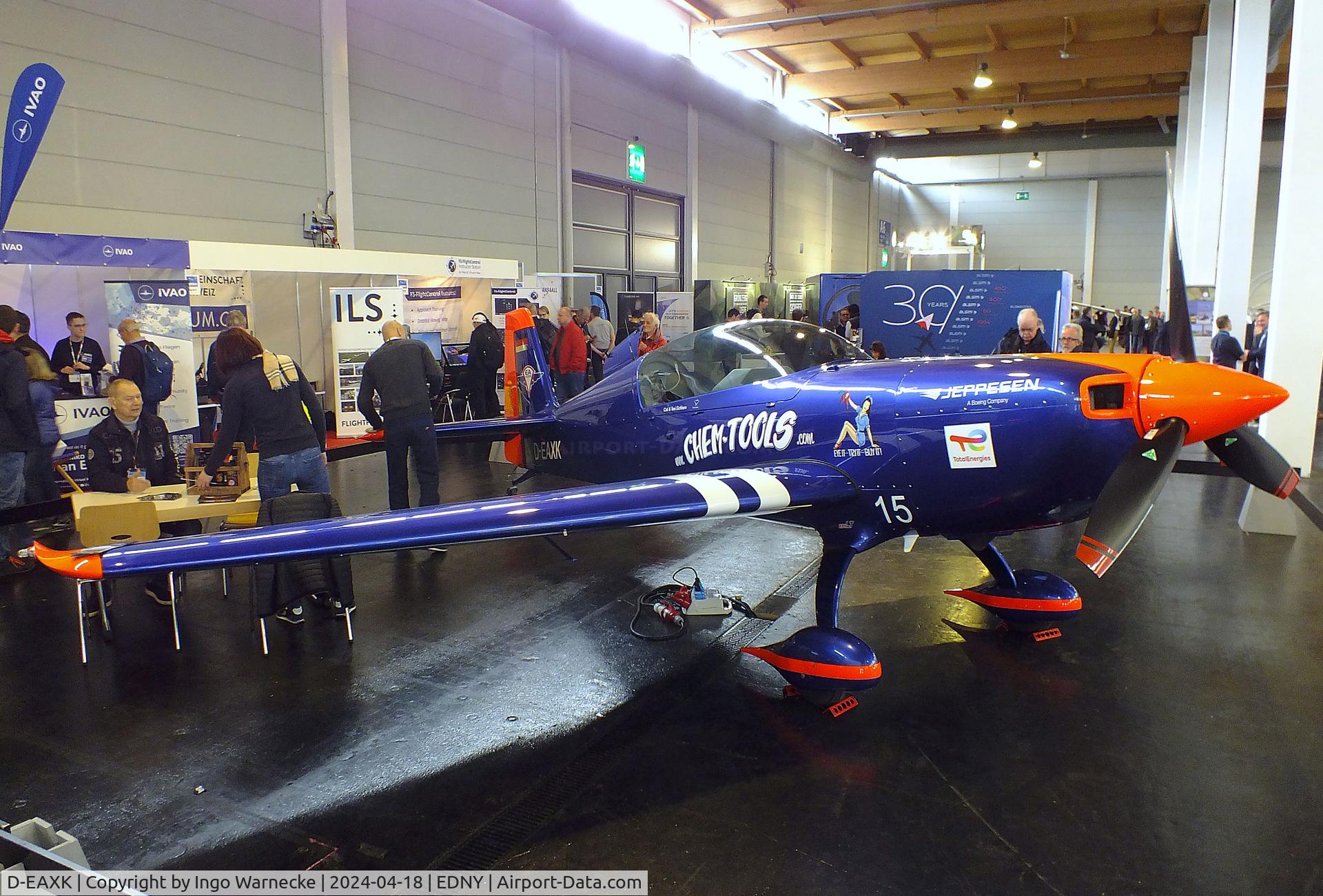 D-EAXK, Extra EA-330LT C/N LT019, Extra EA-330LT at the AERO 2024, Friedrichshafen