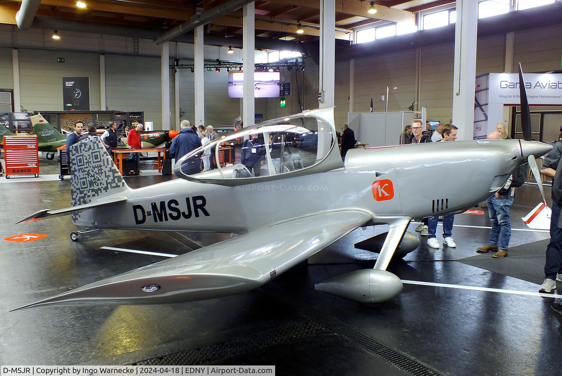 D-MSJR, 2021 Vans RV-4/600R C/N not found_D-MSJR, Vans RV-4/600R at the AERO 2024, Friedrichshafen