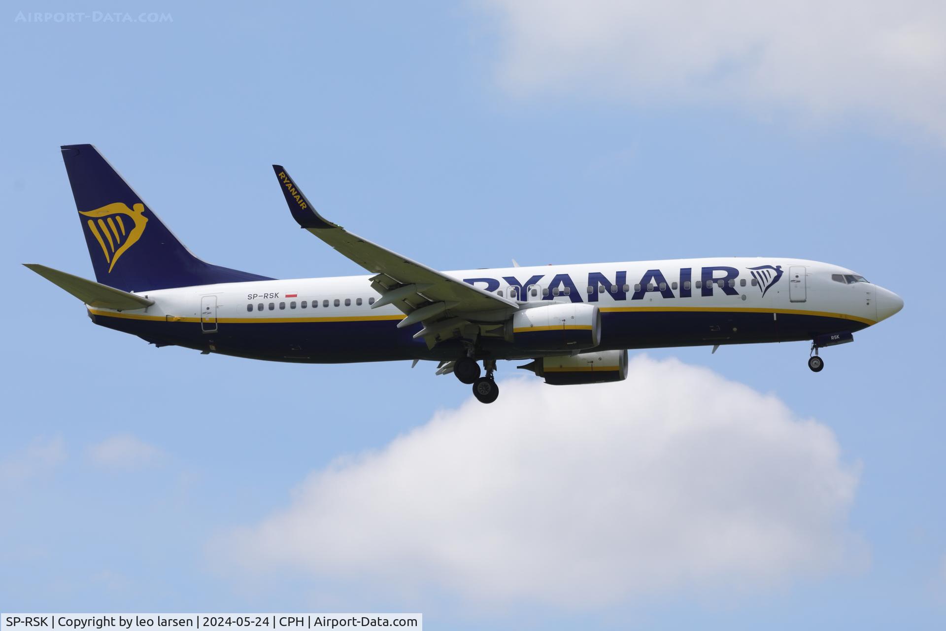 SP-RSK, 2018 Boeing 737-8AS C/N 44847, Copenhagen 24.5.2024