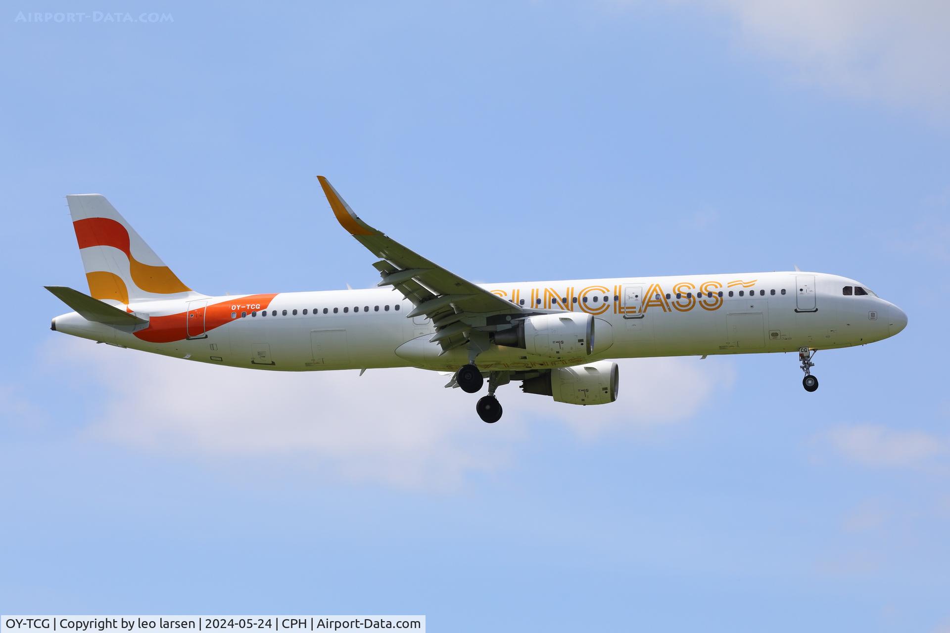 OY-TCG, 2014 Airbus A321-211 C/N 6389, Copenhagen 24.5.2024