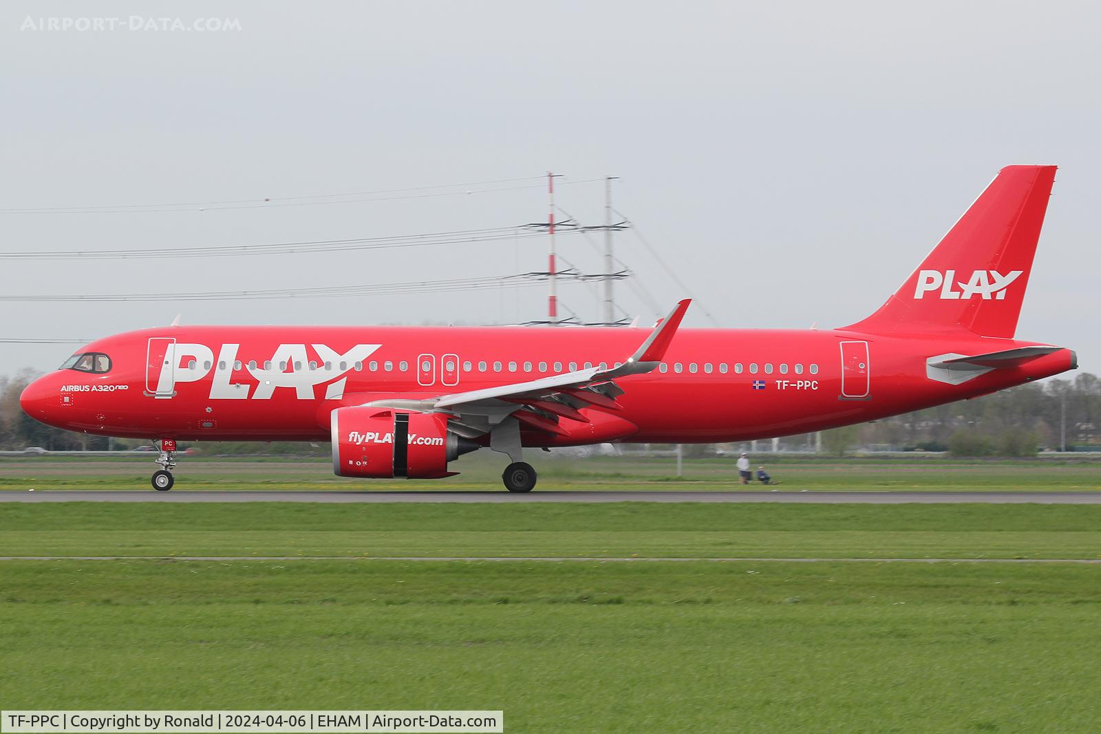TF-PPC, 2022 Airbus A320-251N C/N 11064, at spl