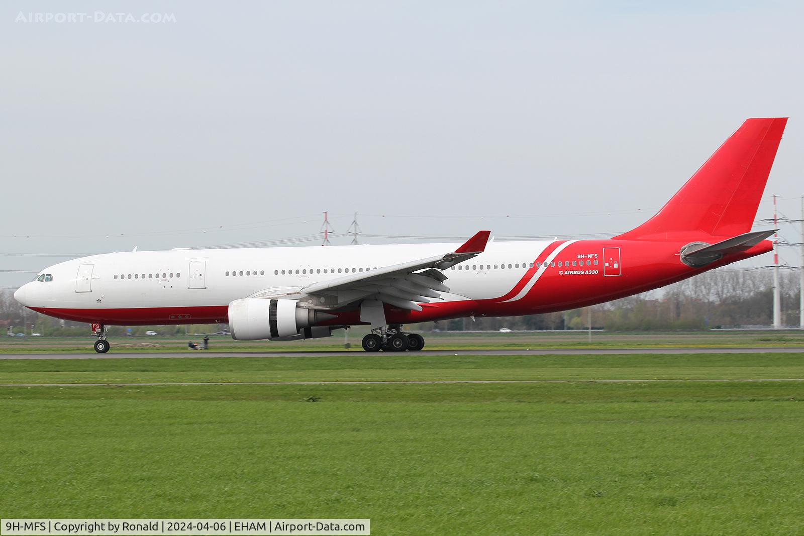 9H-MFS, 2005 Airbus A330-203 C/N 700, at spl