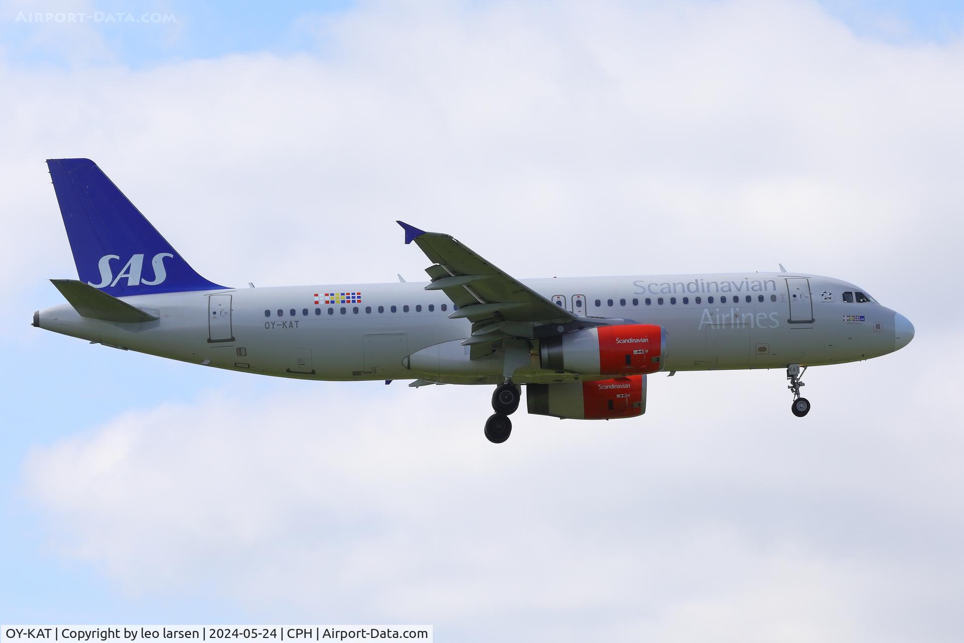 OY-KAT, 2007 Airbus A320-232 C/N 3192, Copenhagen 24.5.2024
