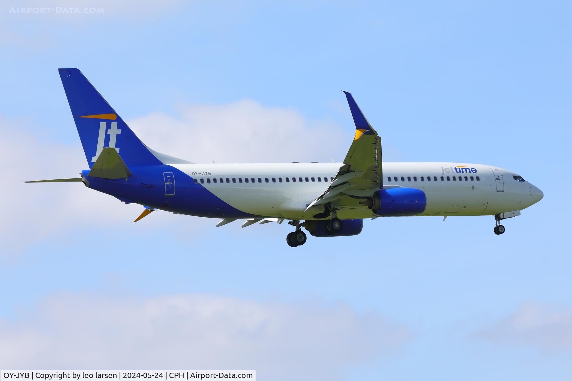 OY-JYB, 2012 Boeing 737-8KN C/N 40254, Copenhagen 24.5.2024