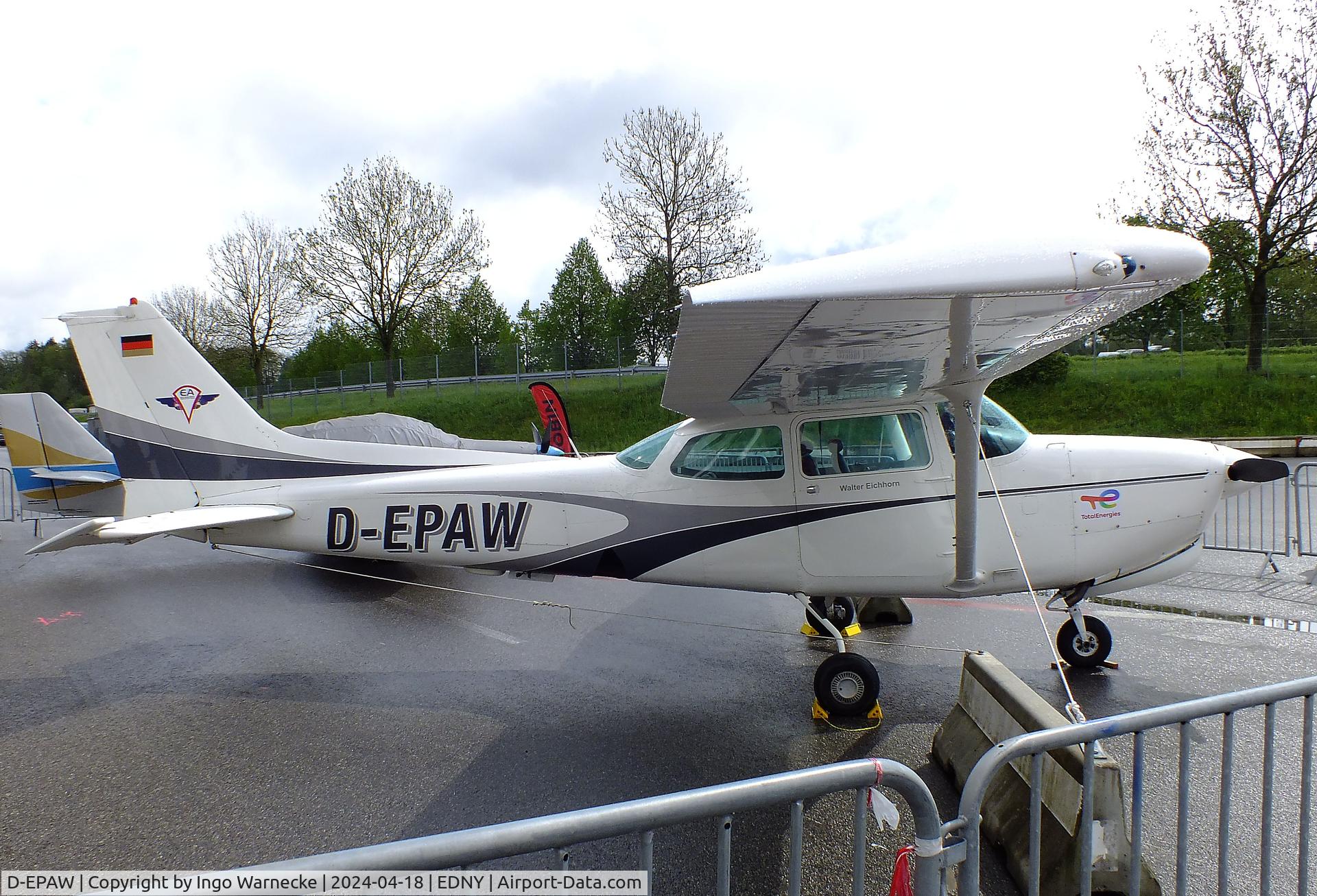 D-EPAW, 1980 Cessna 172RG Cutlass RG C/N 172RG0757, Cessna 172RG Cutlass RG at the AERO 2024, Friedrichshafen