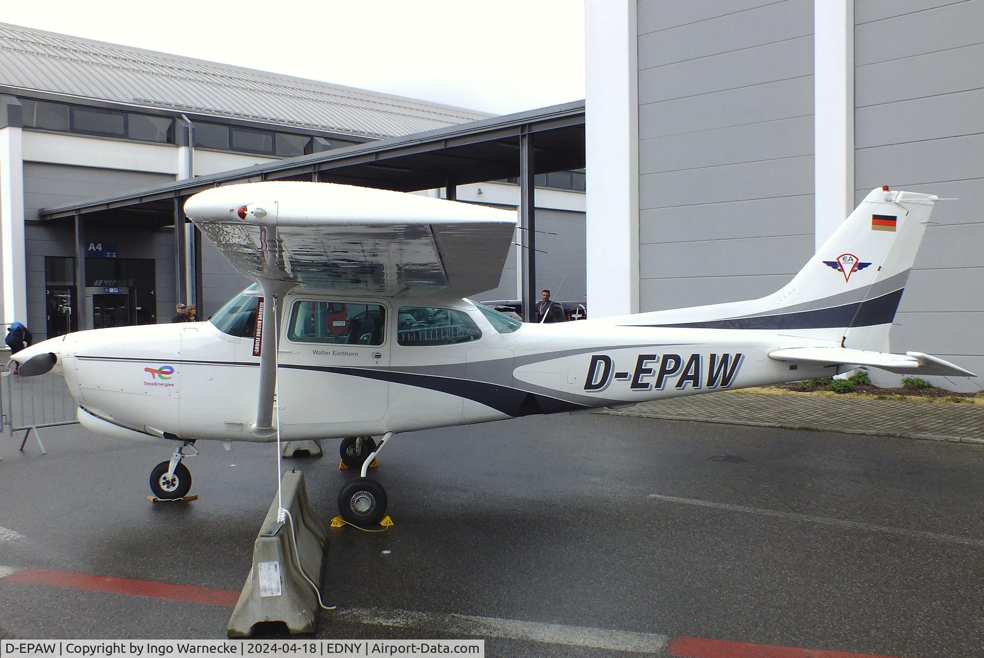 D-EPAW, 1980 Cessna 172RG Cutlass RG C/N 172RG0757, Cessna 172RG Cutlass RG at the AERO 2024, Friedrichshafen
