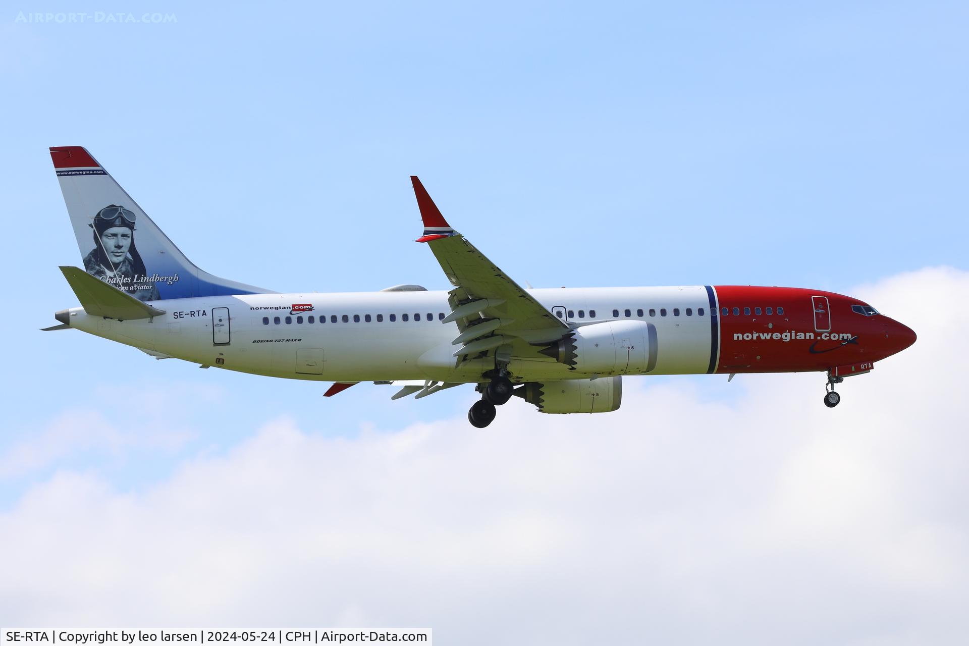 SE-RTA, 2018 Boeing 737-8 MAX C/N 42835, Copenhagen 24.5.2024