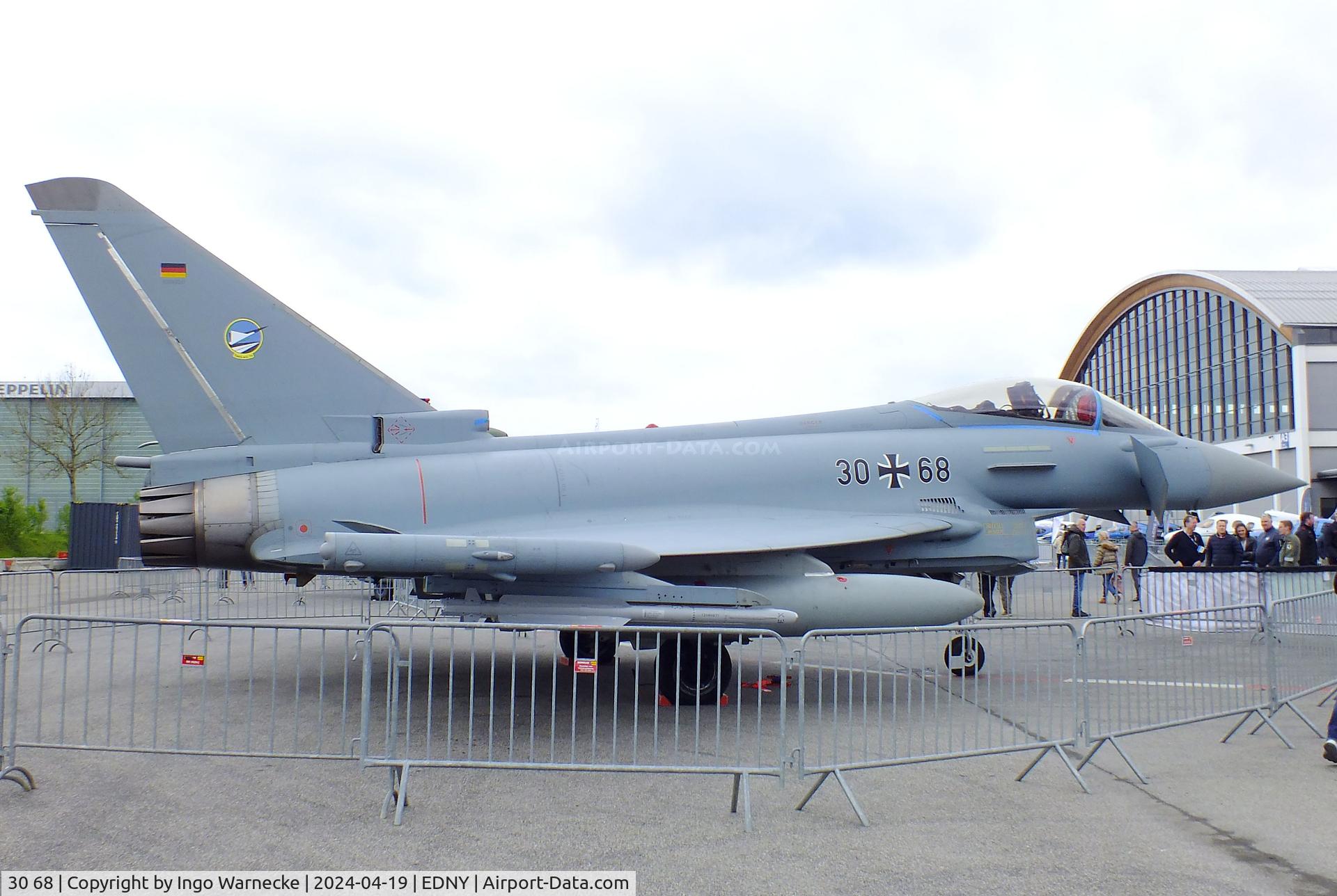 30 68, 2014 Eurofighter EF-2000 Typhoon C/N GS050, Eurofighter EF2000 of the Luftwaffe (German Air Force) at the AERO 2024, Friedrichshafen