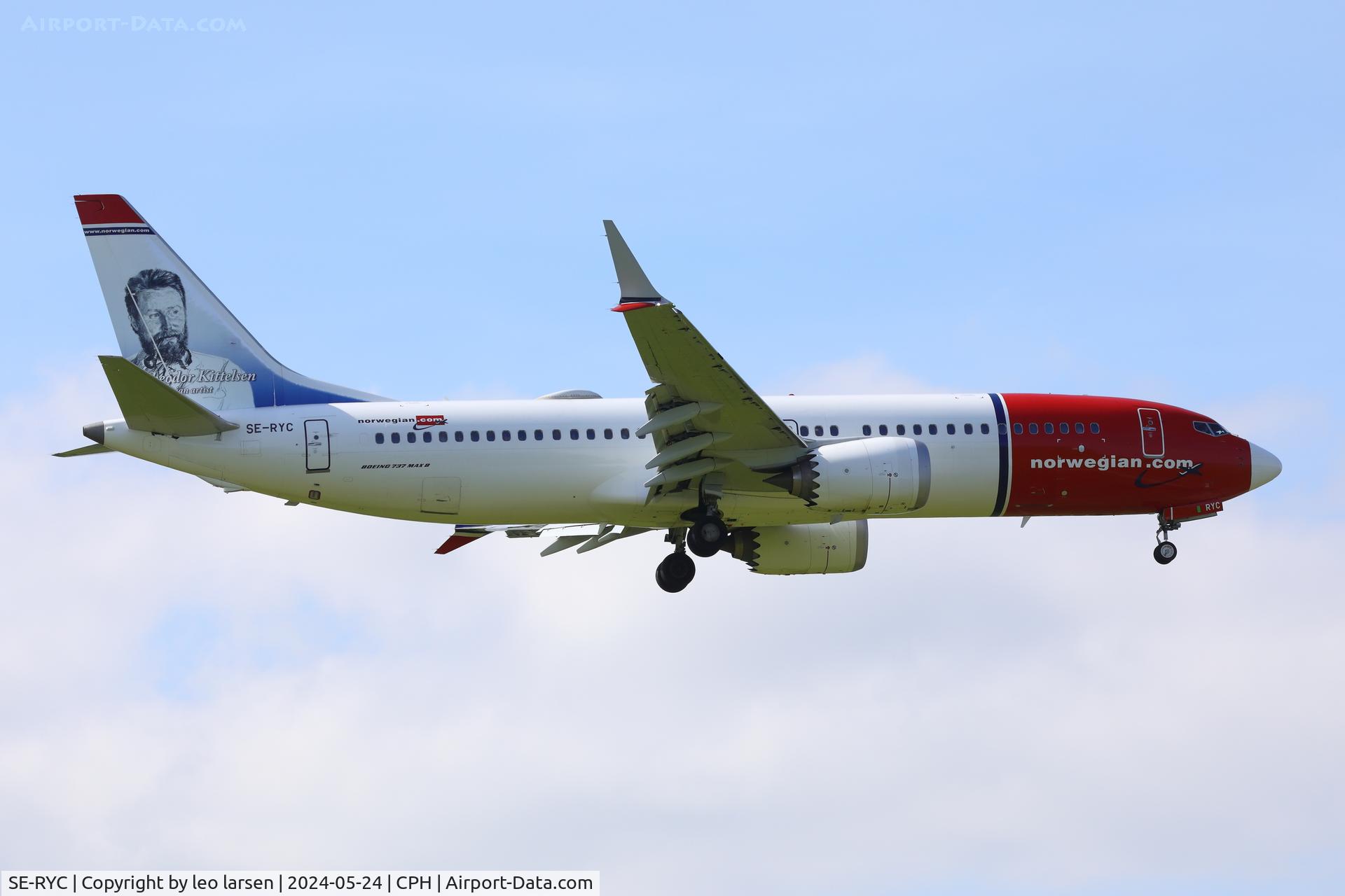 SE-RYC, 2018 Boeing 737-8 MAX C/N 63971, Copenhagen 24.5.2024