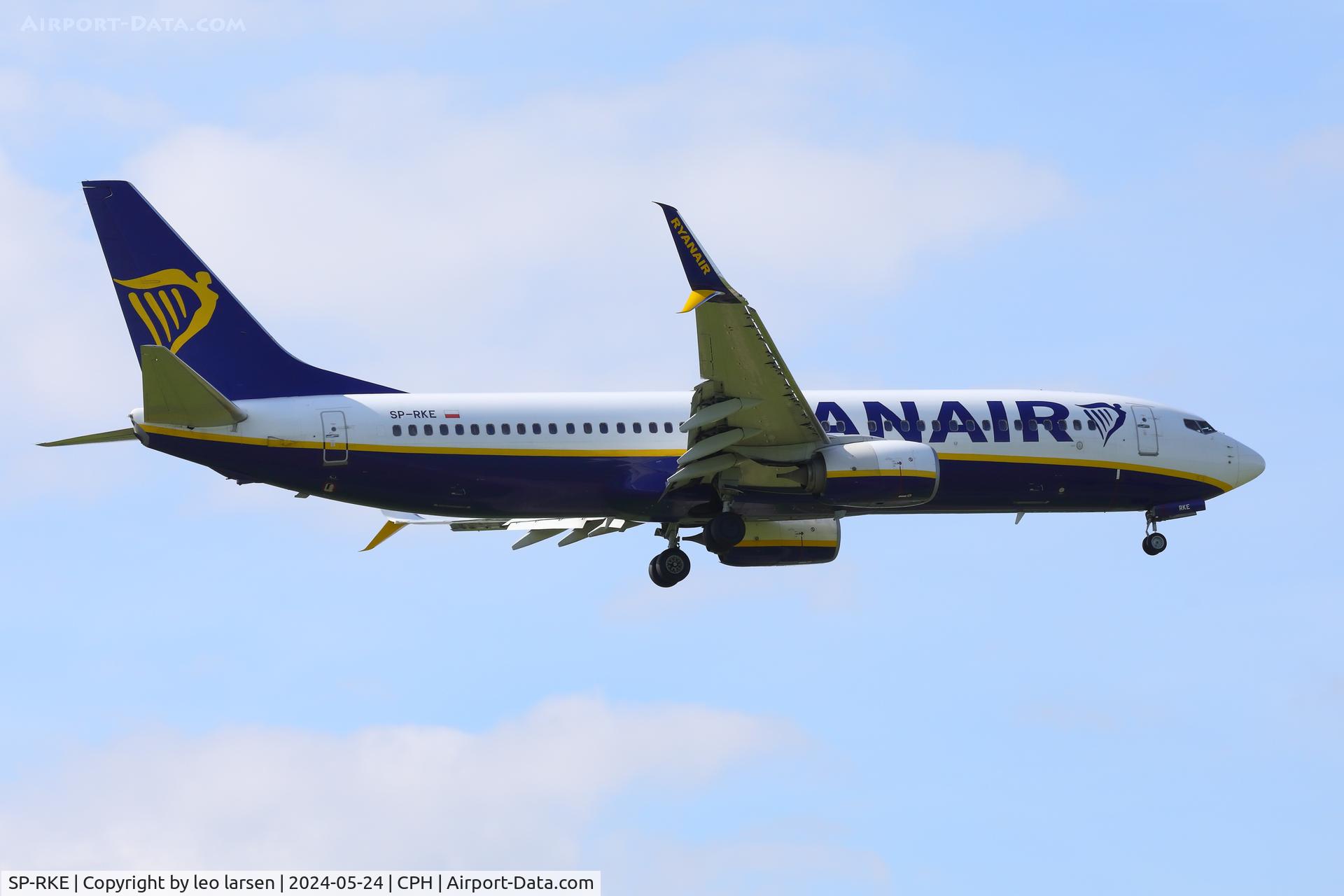 SP-RKE, 2016 Boeing 737-8AS C/N 44743, Copenhagen 24.5.2024