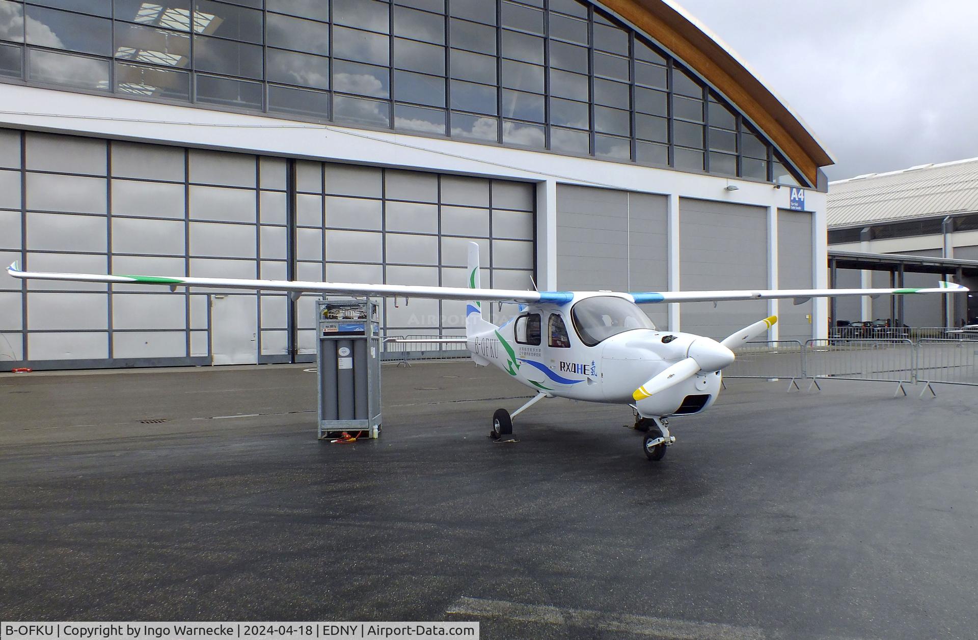 B-OFKU, 2023 Liaoning Ruixiang RX4HE C/N Unknown, Rhyen Aircraft Industry (Liaoning Ruixiang) RX4HE with hydrogen engine at the AERO 2024, Friedrichshafen