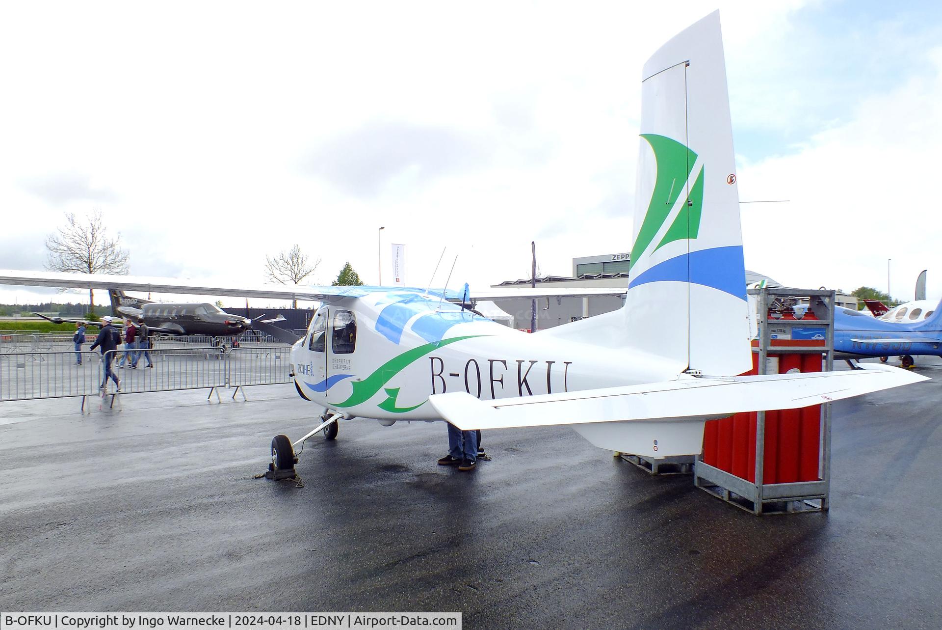 B-OFKU, 2023 Liaoning Ruixiang RX4HE C/N Unknown, Rhyen Aircraft Industry (Liaoning Ruixiang) RX4HE with hydrogen engine at the AERO 2024, Friedrichshafen