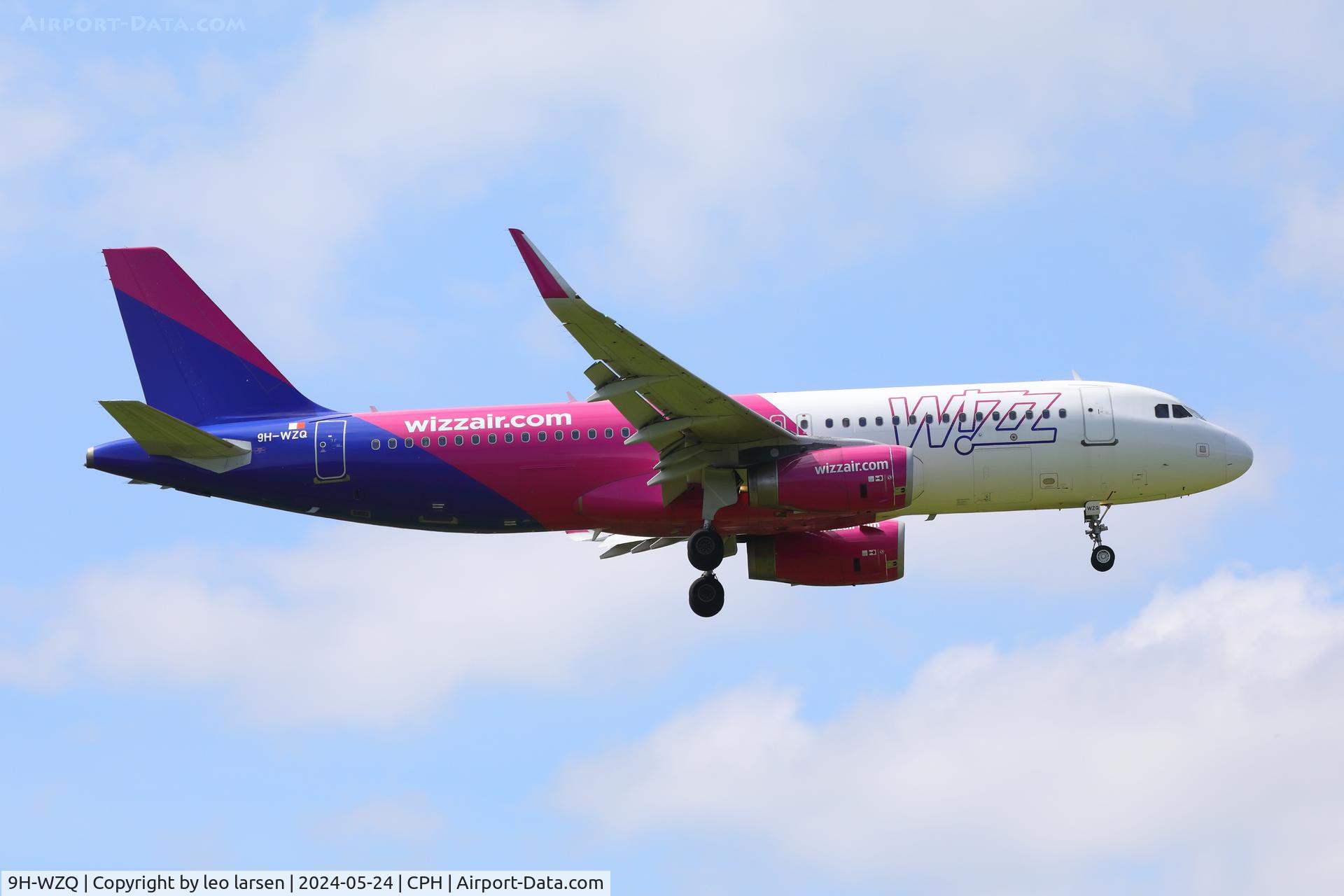 9H-WZQ, 2018 Airbus A320-232(W) C/N 8210, Copenhagen 24.5.2024