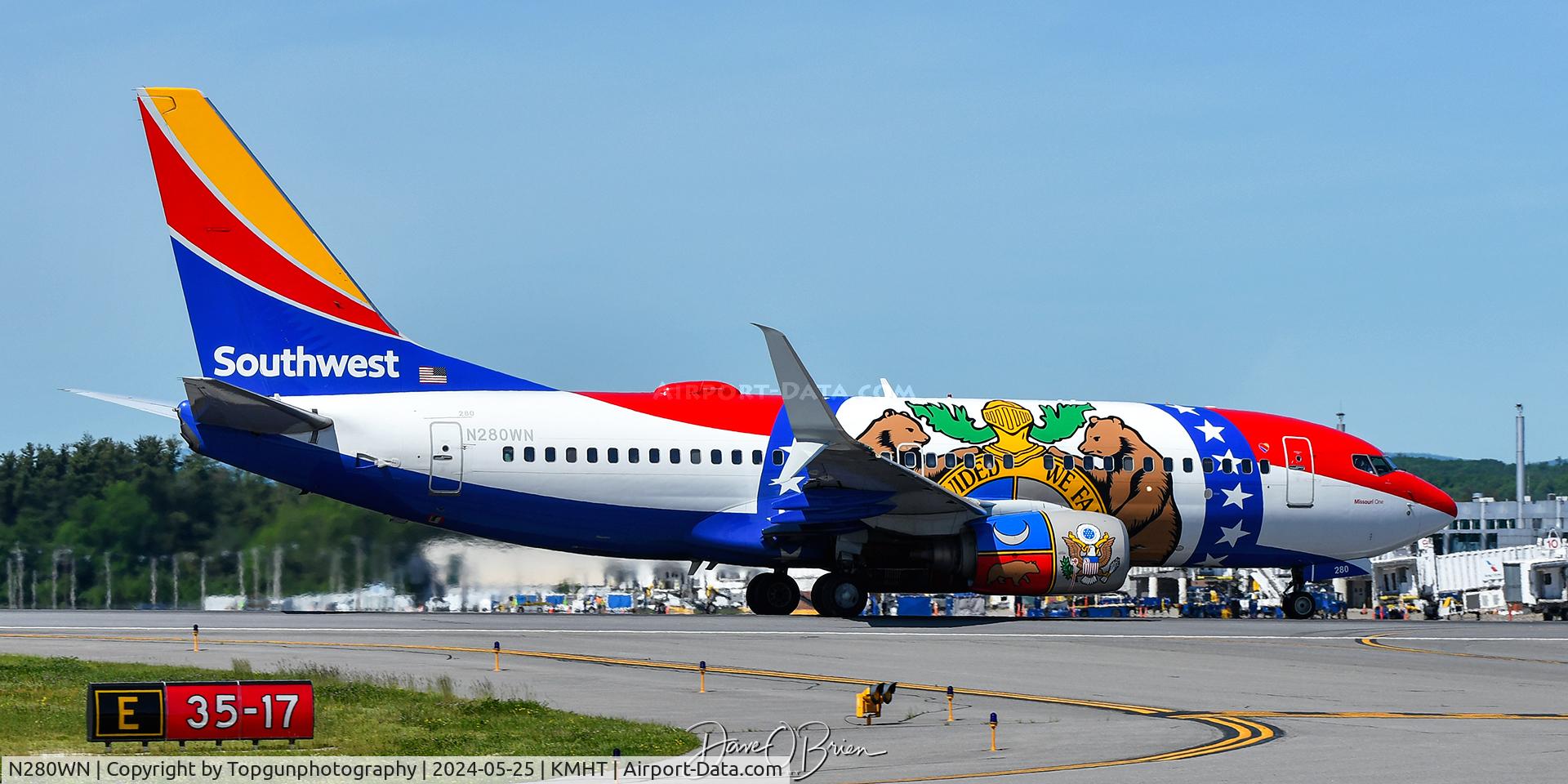 N280WN, 2007 Boeing 737-7H4 C/N 32533, Quick turn and off to Baltimore