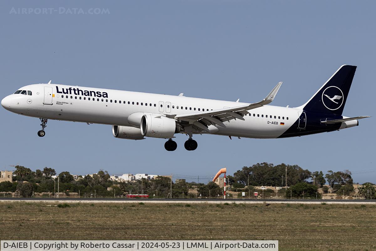 D-AIEB, 2019 Airbus A321-271NX C/N 8783, Runway 31