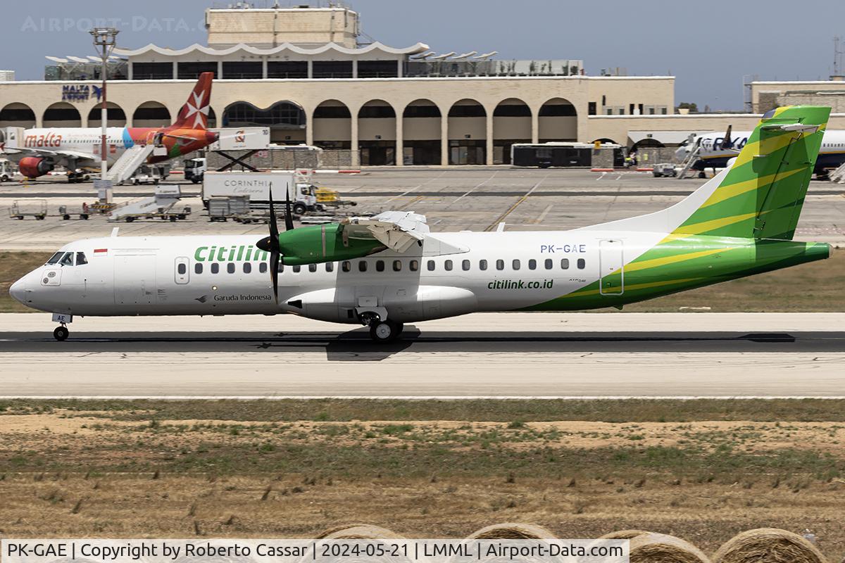 PK-GAE, 2014 ATR 72-600 C/N 1149, Runway 31